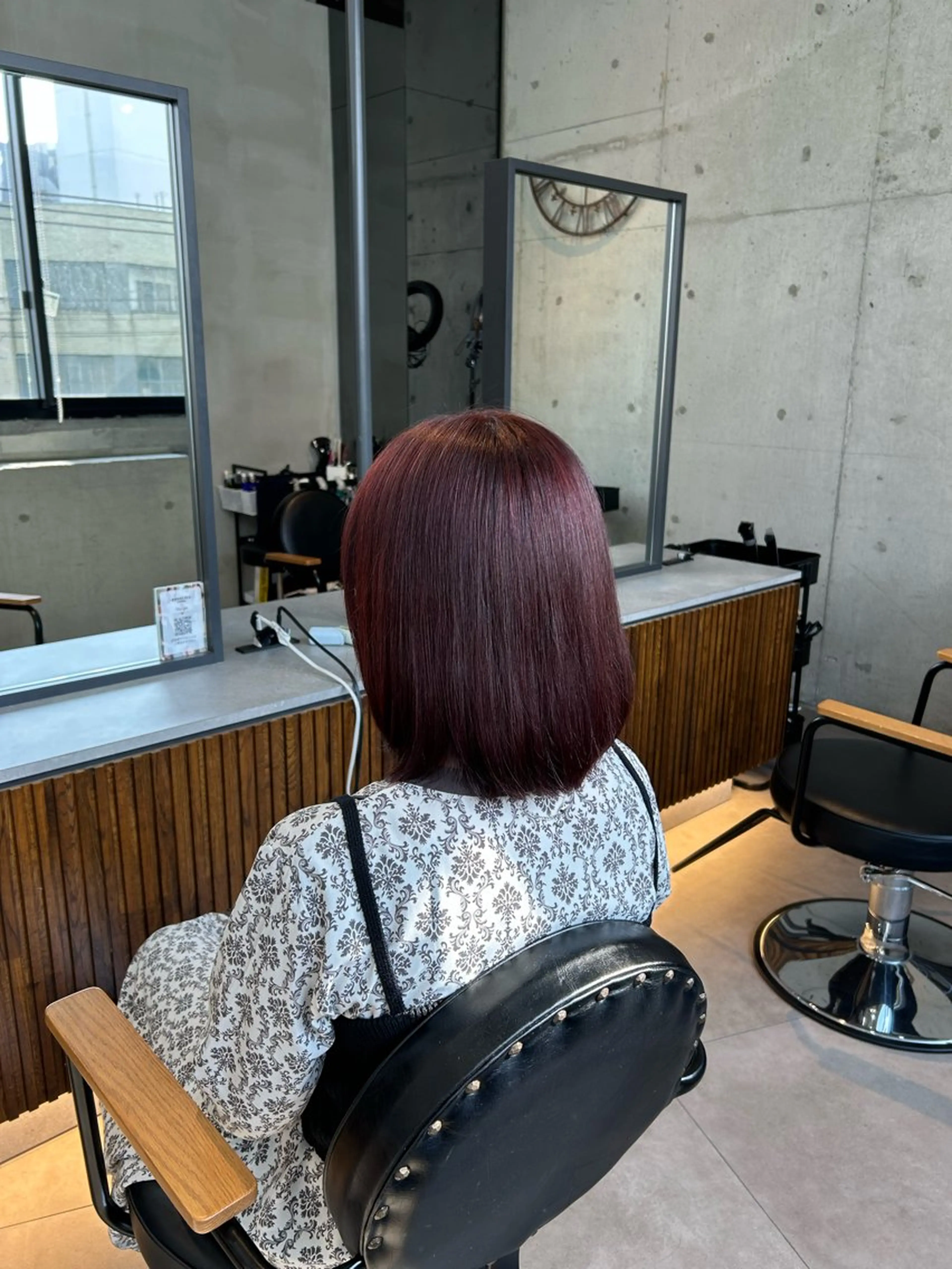 ショート 小笠原 百雪のヘアスタイル