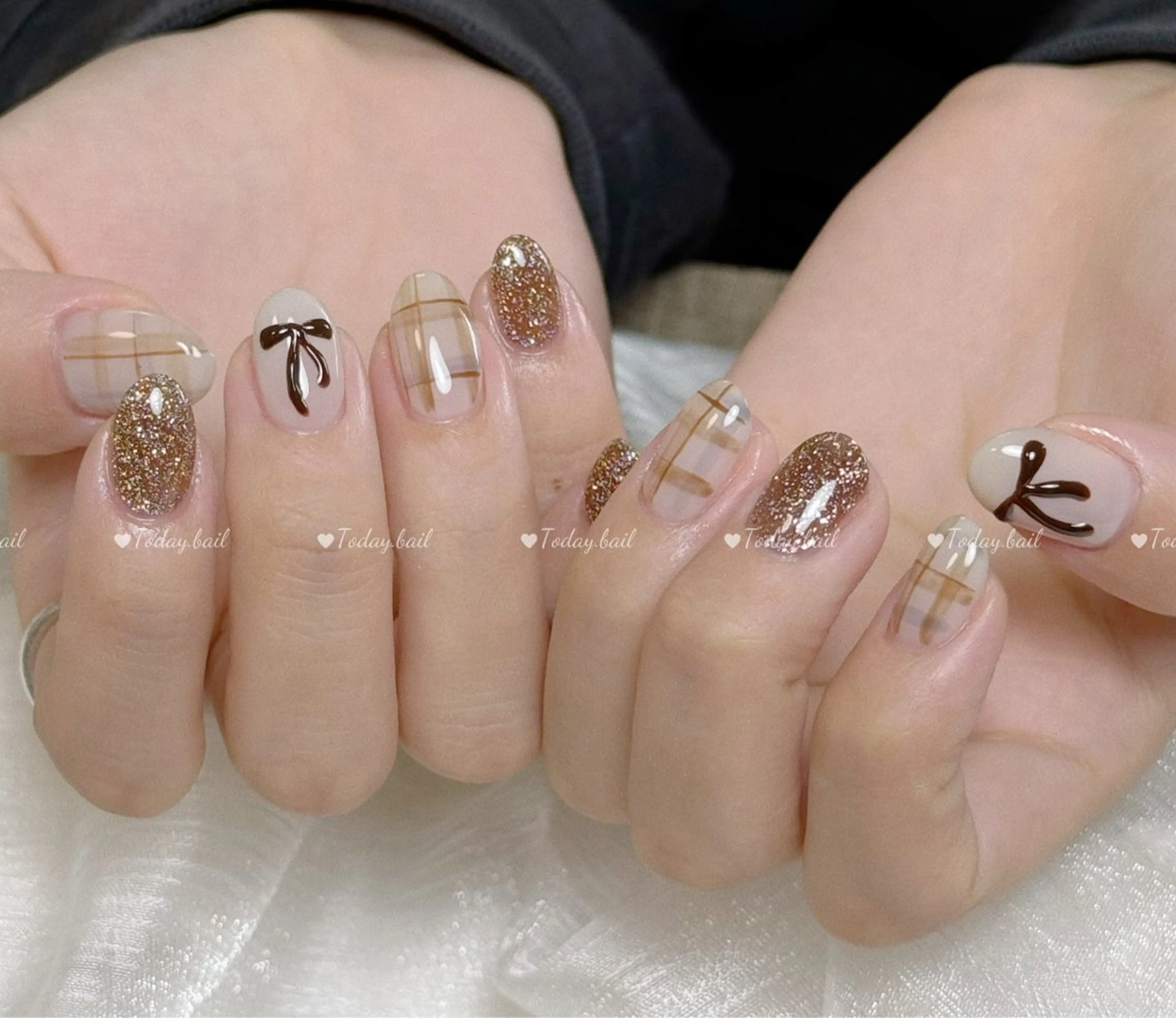 ネイル ハンドネイル 🎀Today nail💅のネイルデザイン