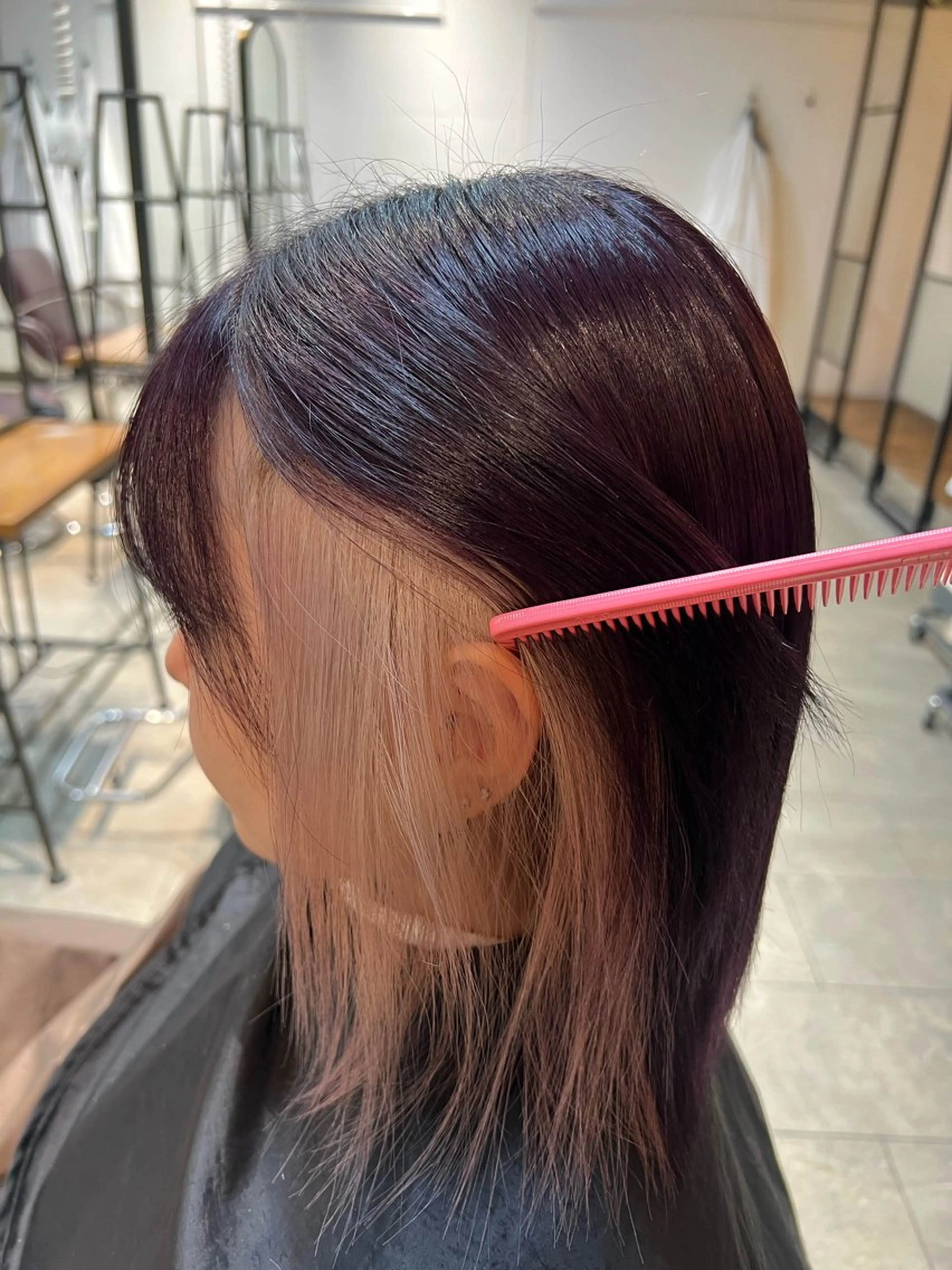 ミディアム カラー 🎀ハイトーン・艶 カラー HANA🎀のヘアスタイル