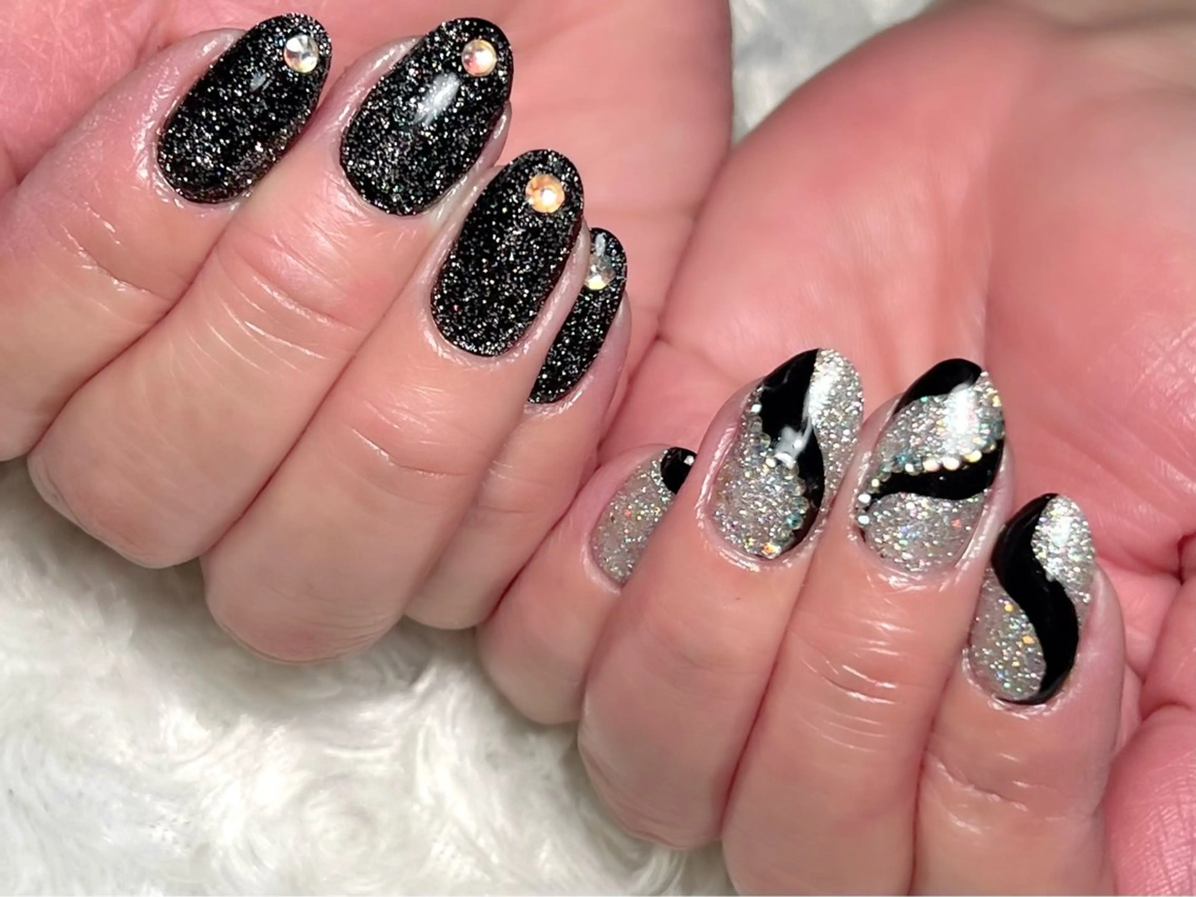 ネイル フラッシュネイル 藤崎 恵梨香のネイルデザイン