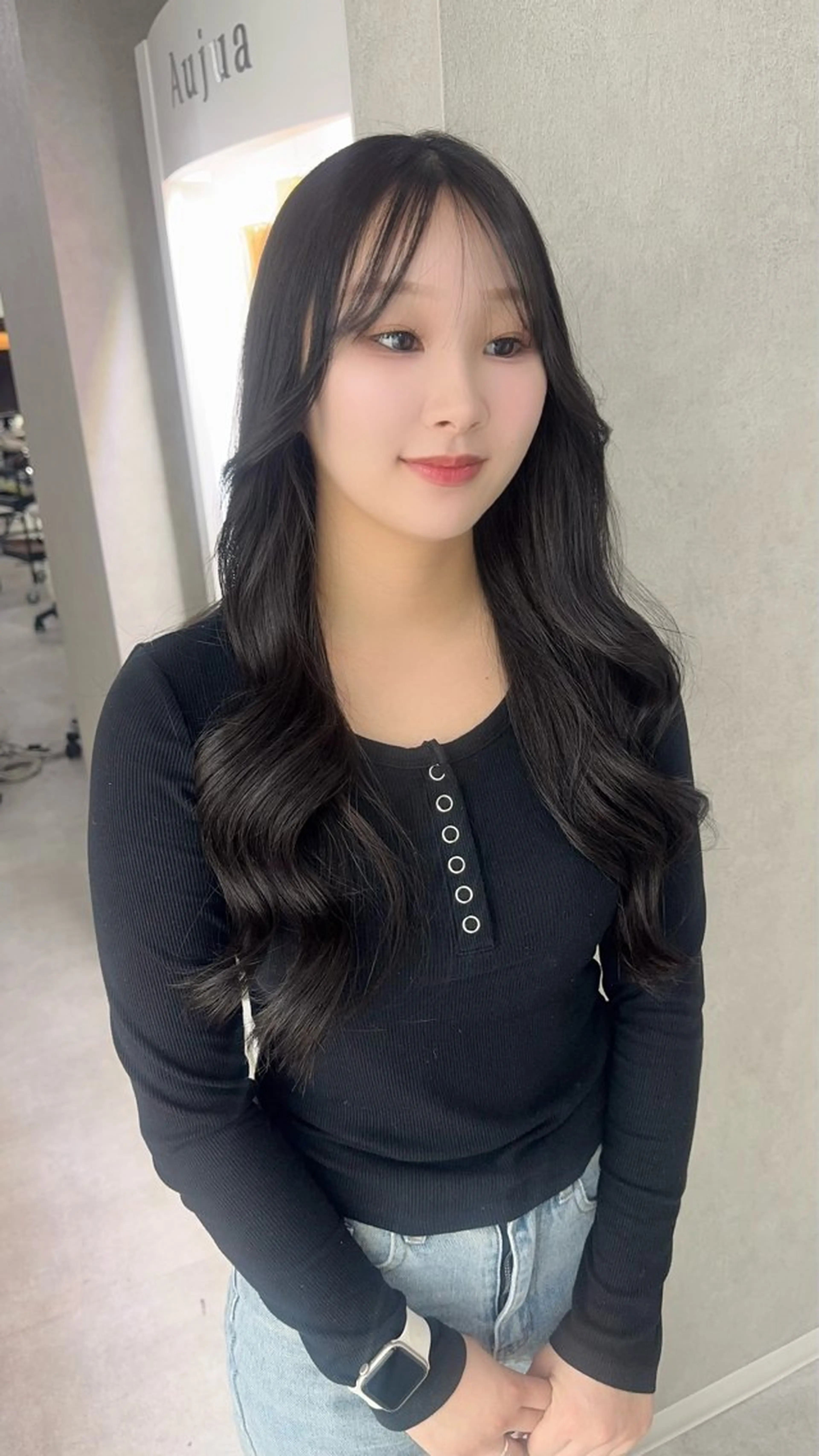 ロング カラー ベージュカラー ブリーチ ブラウンカラー ショコラブラウン ショコラグレージュ ヘアカラー トリートメント 赤み無し柔らかカラー 【梅田】madokaのヘアスタイル