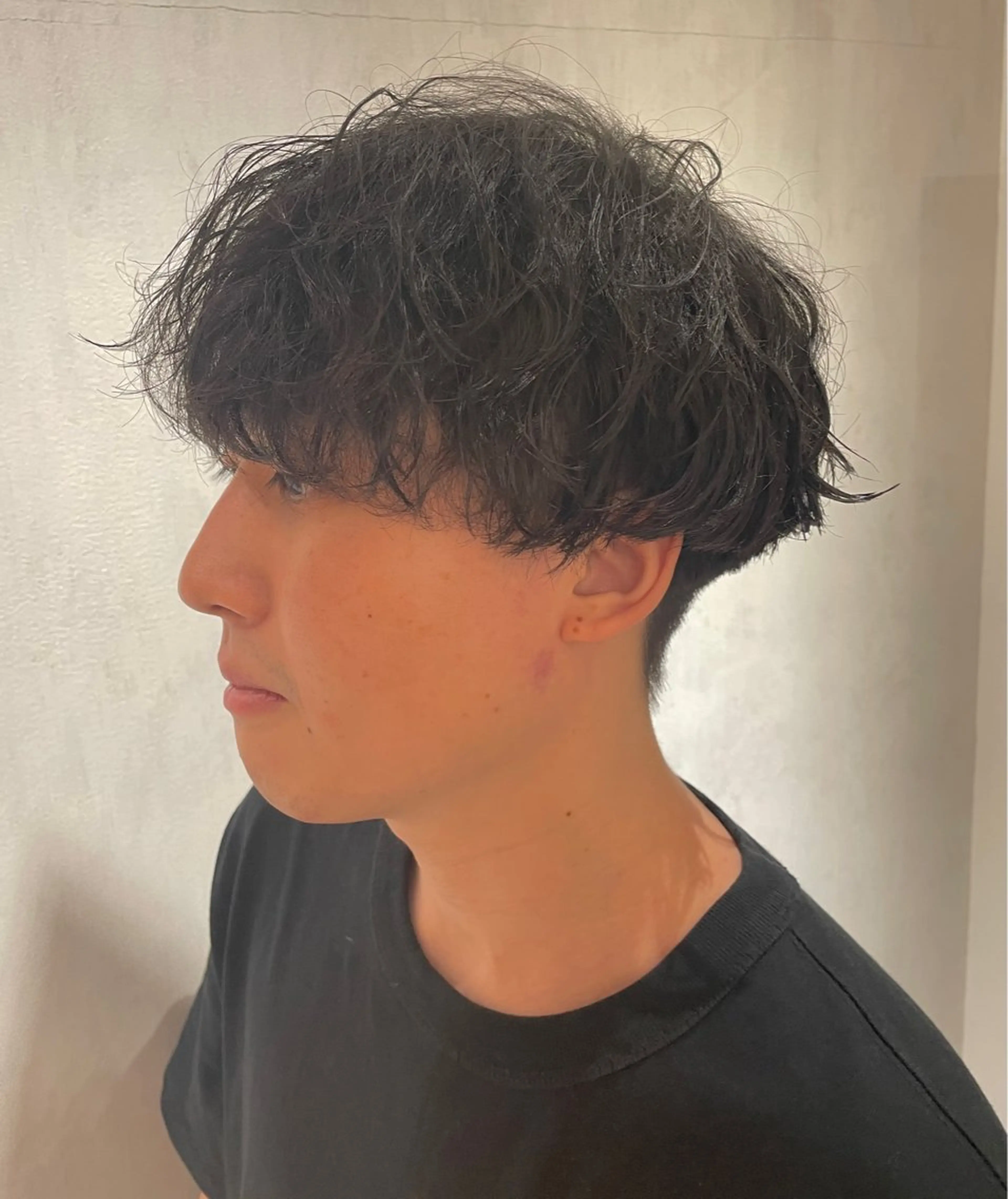 ショート カット パーマ 篠原 一成のヘアスタイル