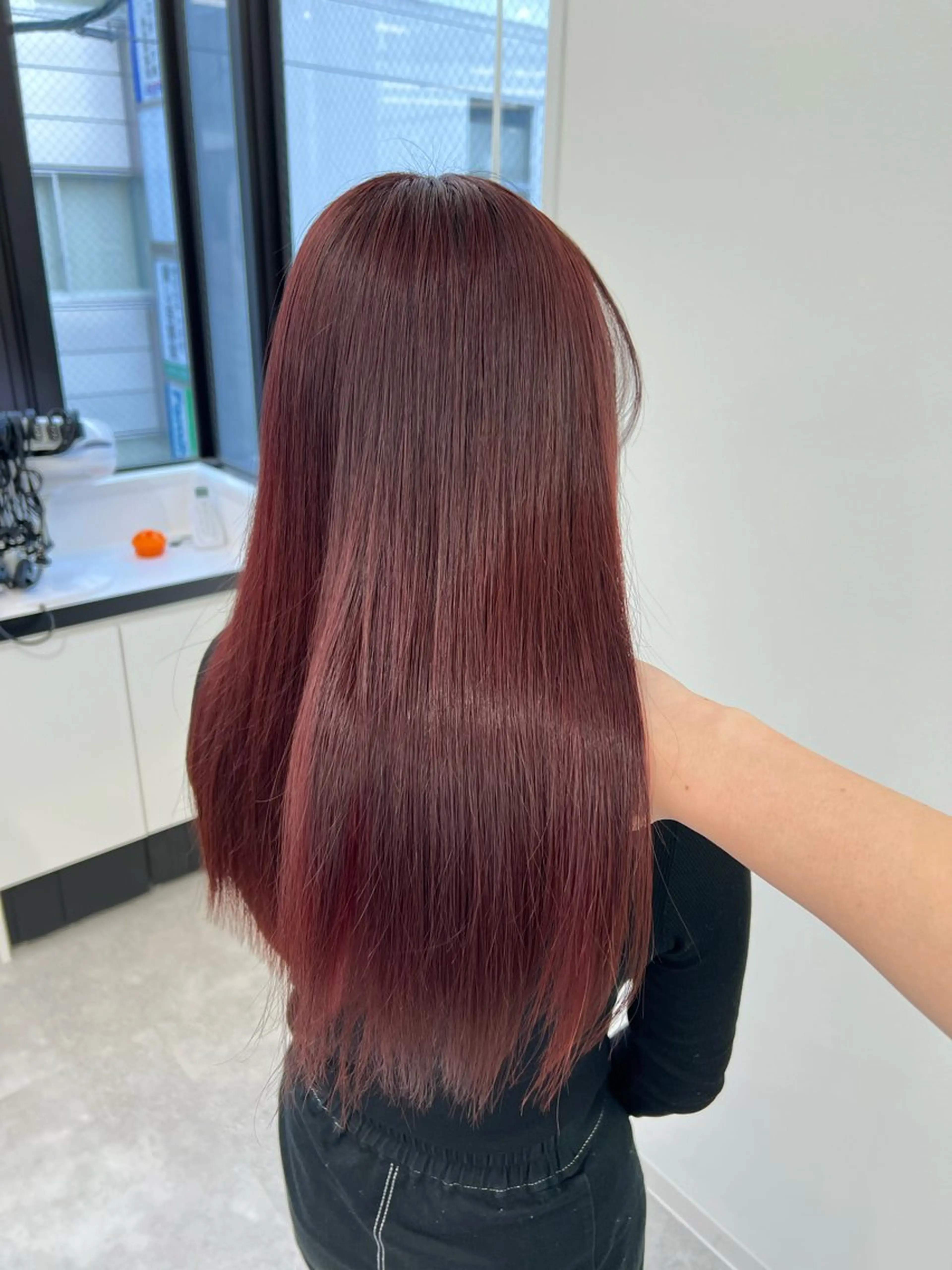 ロング ヘアカラー トリートメント Wカラー/暖色/べ ージュりく©︎🐝のヘアスタイル
