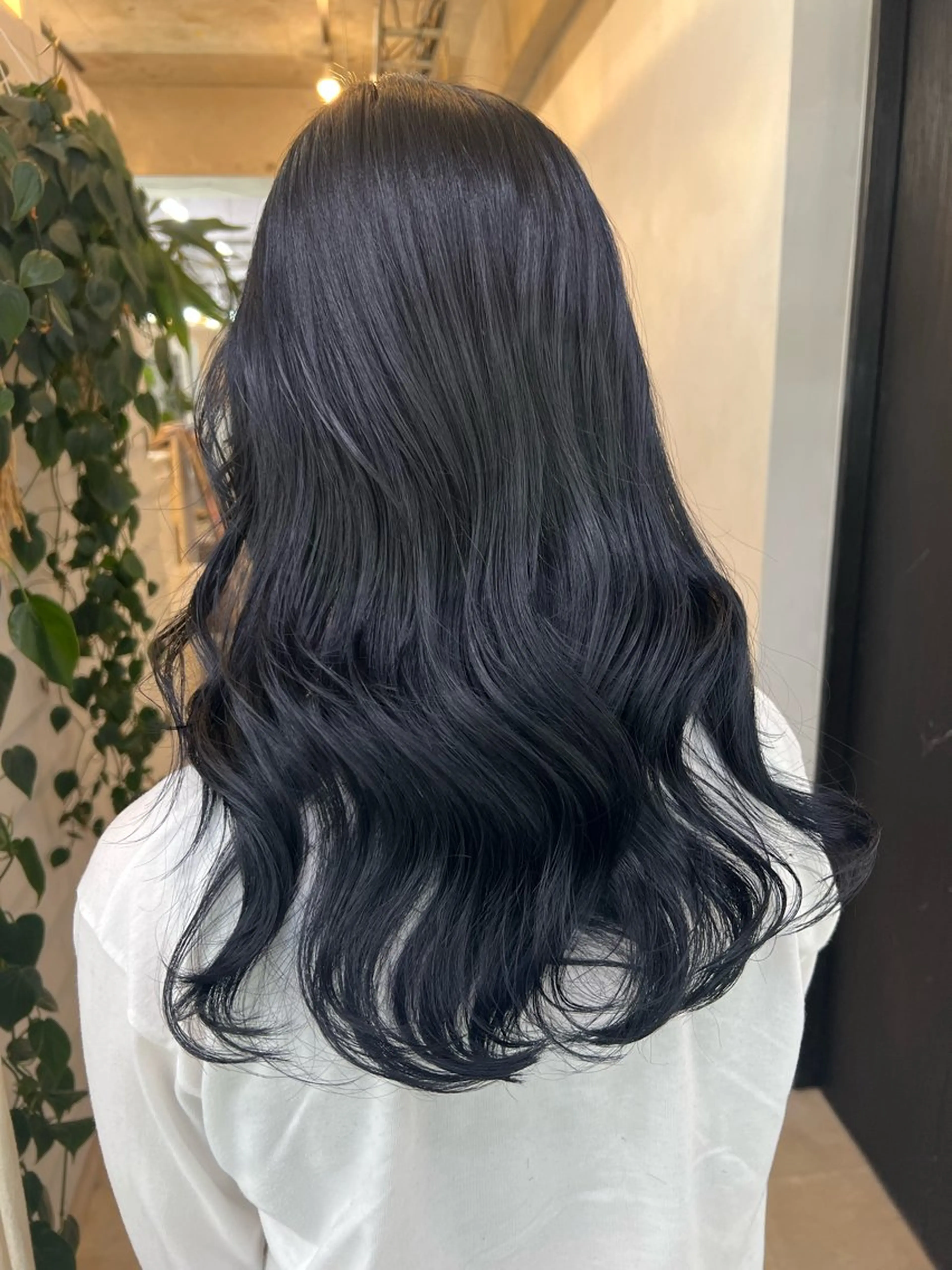 カラー YUI ハイトーンカラーのヘアスタイル