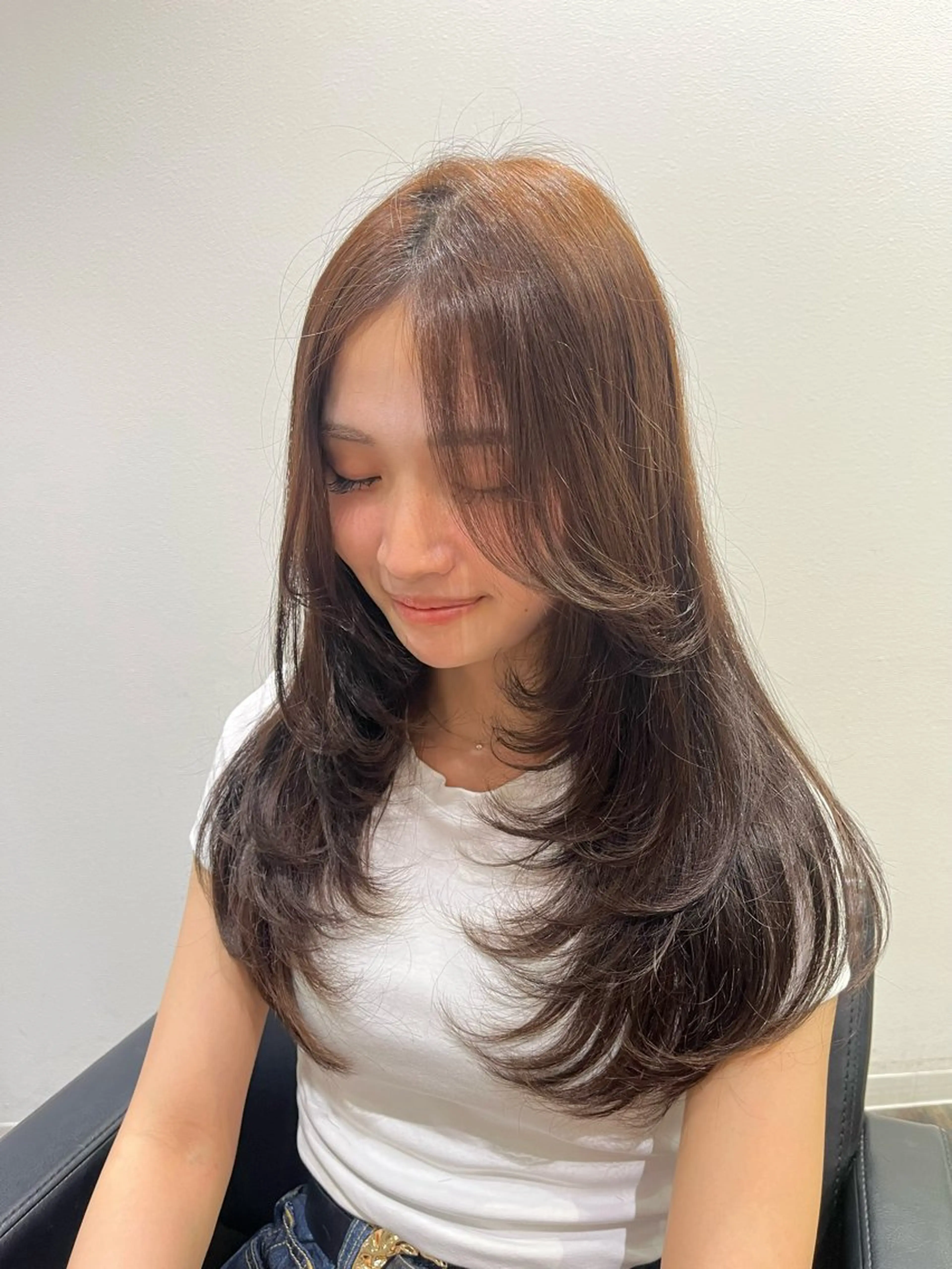 ロング ショート/レイヤー なづなのヘアスタイル