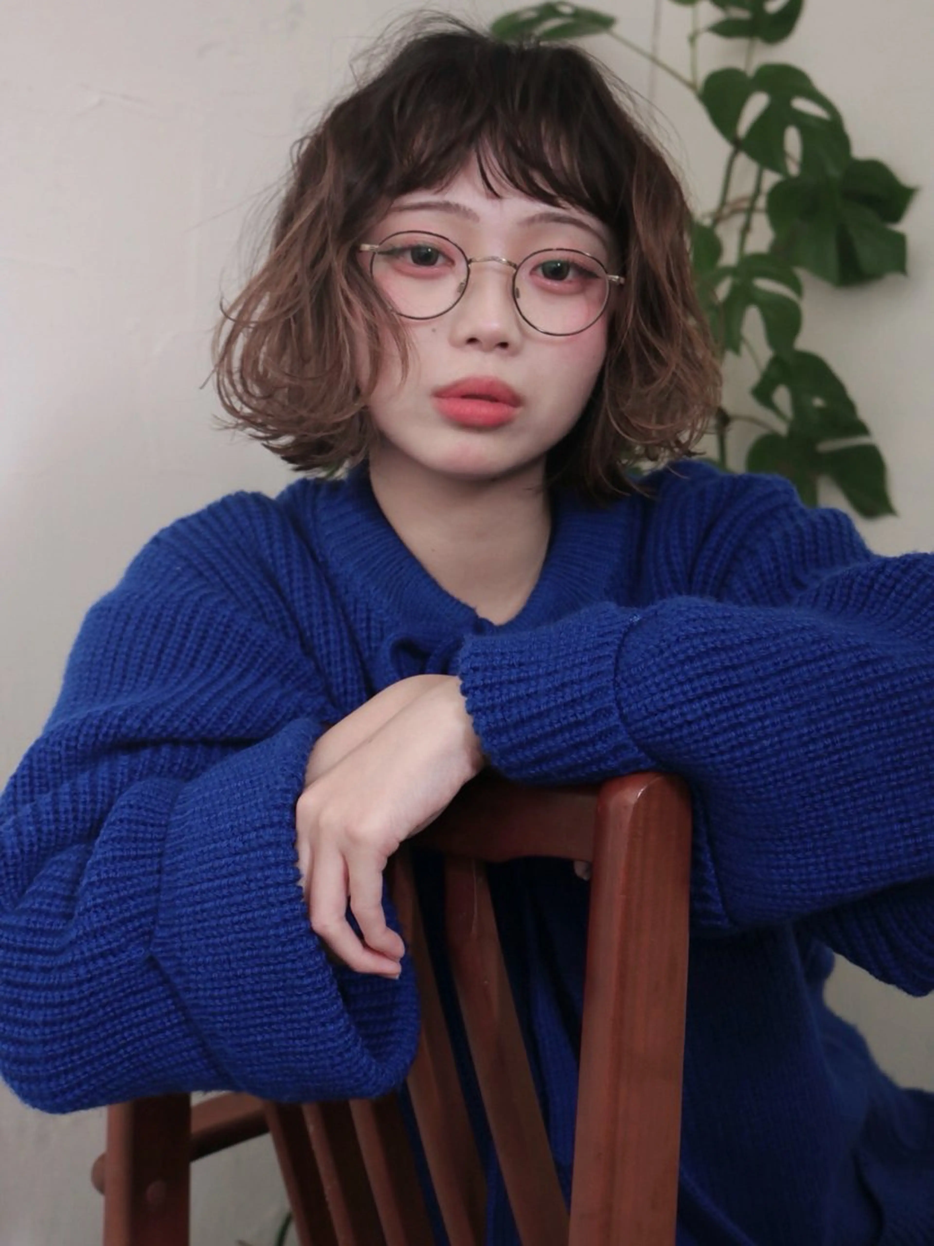 ショート カラー パーマ ボブ カット ヘアカラー パーマ トリートメント ooit 【オーイット】のヘアスタイル