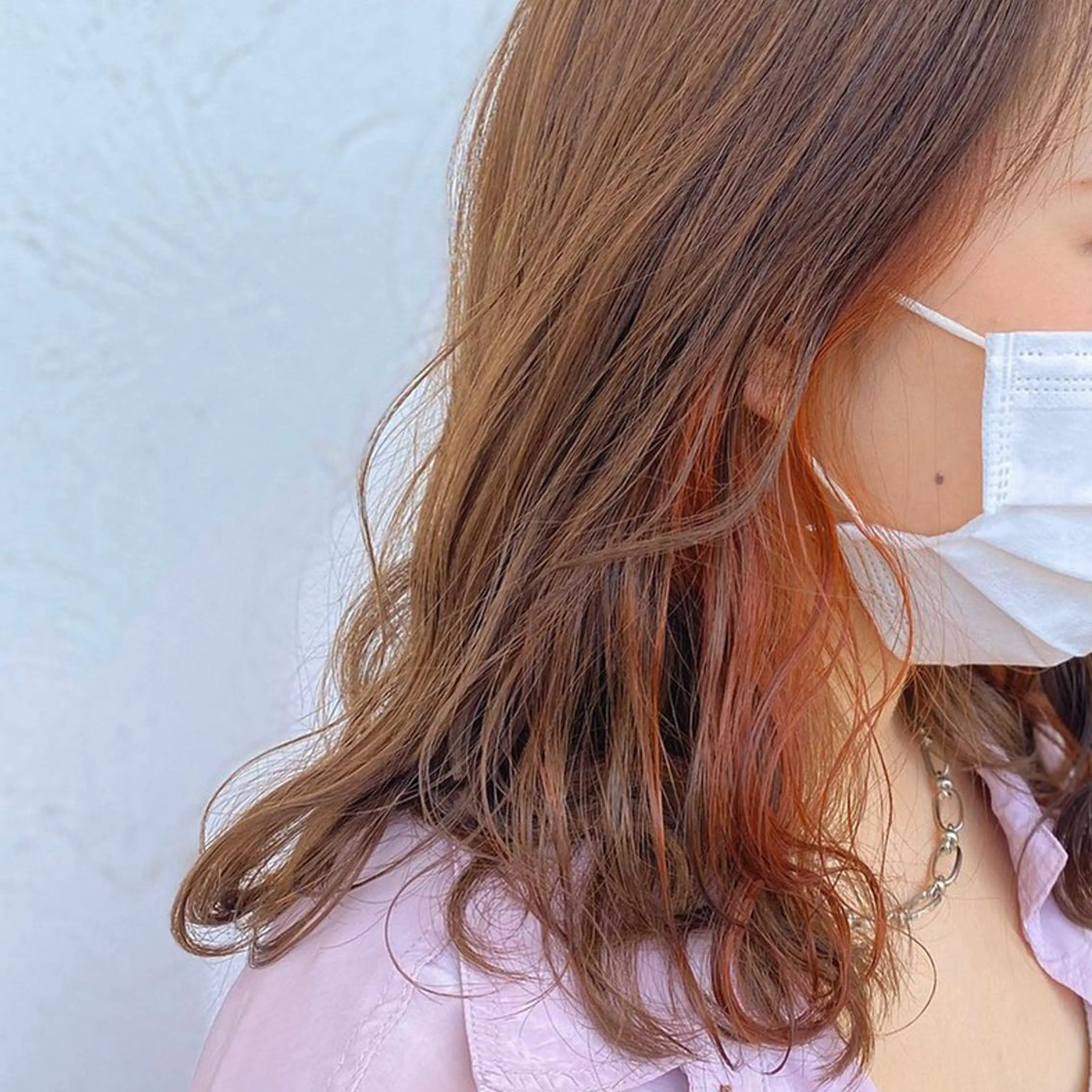 ミディアム 成瀬 千佳のヘアスタイル