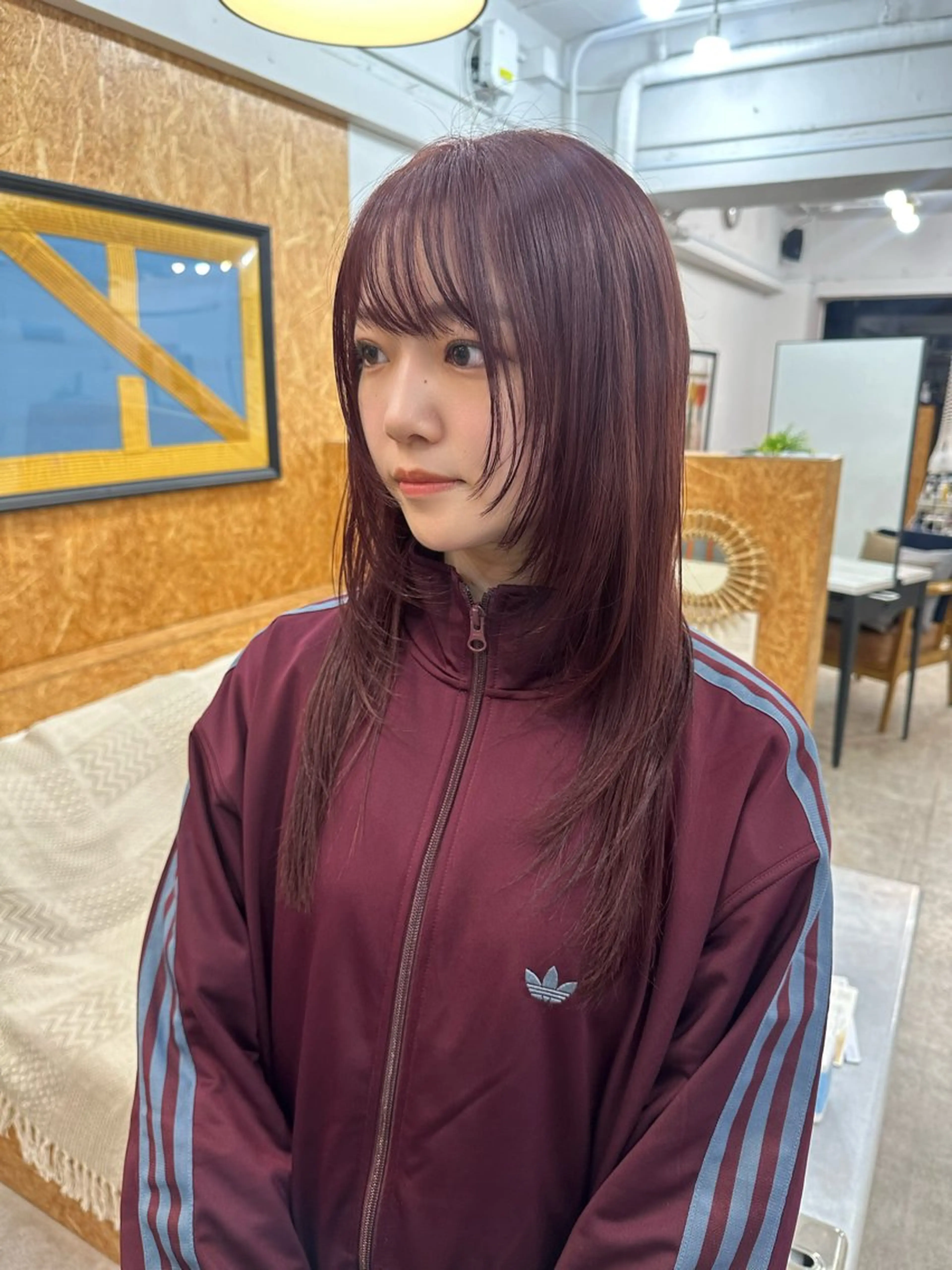 ロング カラー 🪭risa 暖色/レイヤー🪭のヘアスタイル