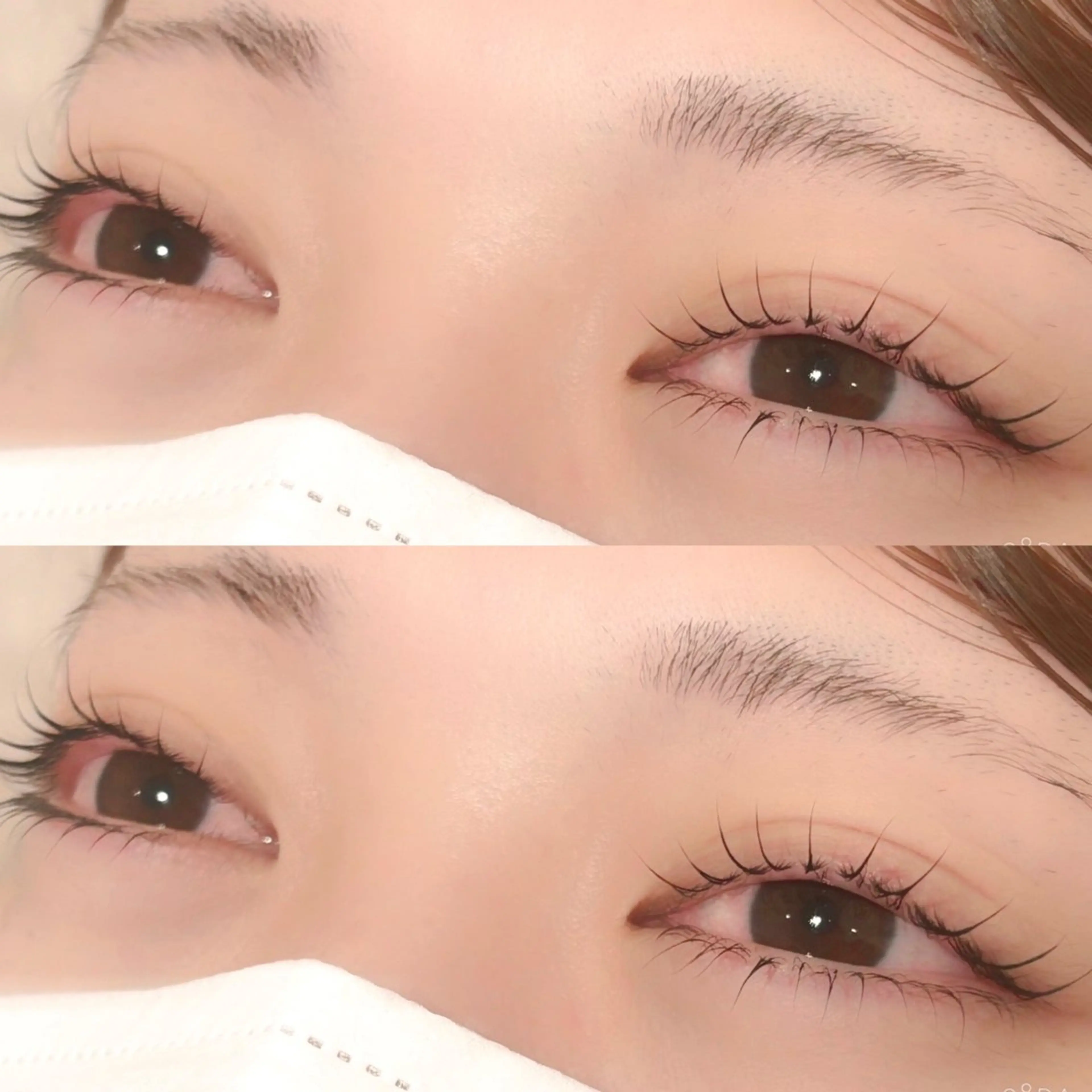 〖💘ご新規様限定💘〗上下まつ毛パーマ⟡.·*. (デザイン選択可◎) コーティング束感仕上げ🫧✨の写真