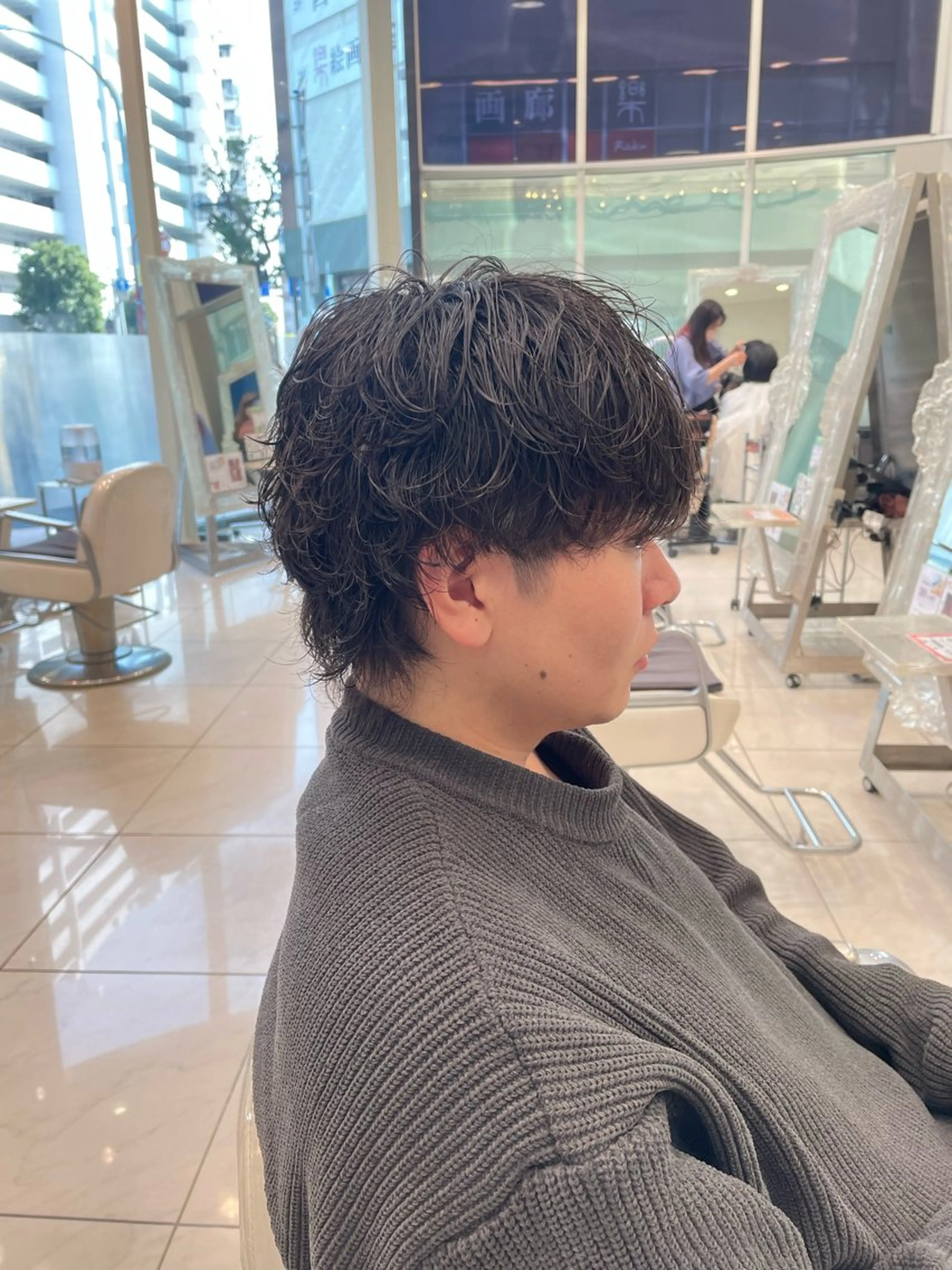 🔥今だけ限定🔥カット＋シャドウパーマ＋トリートメントの写真