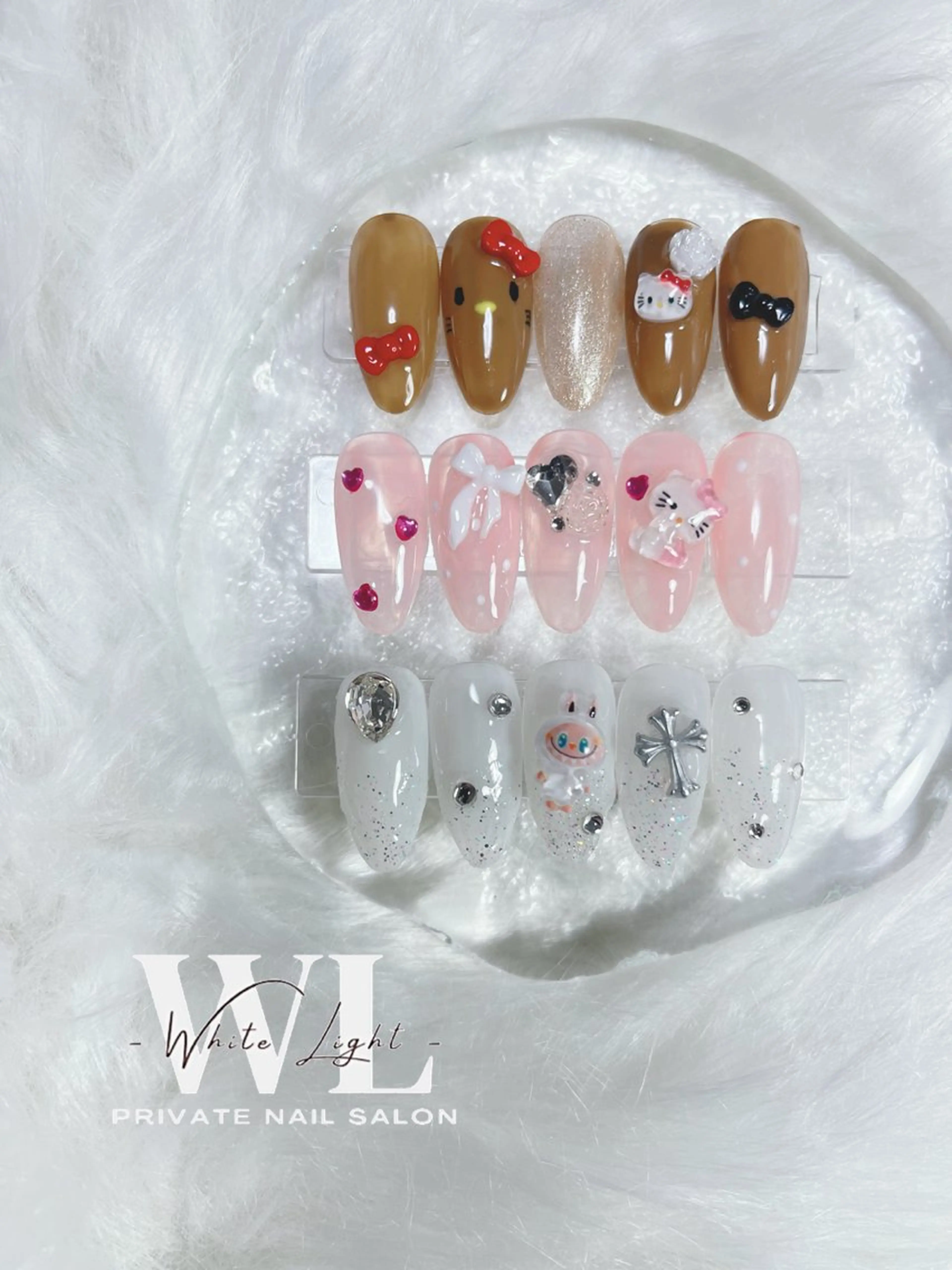 ネイル プライベートサロン WhiteLightのネイルデザイン