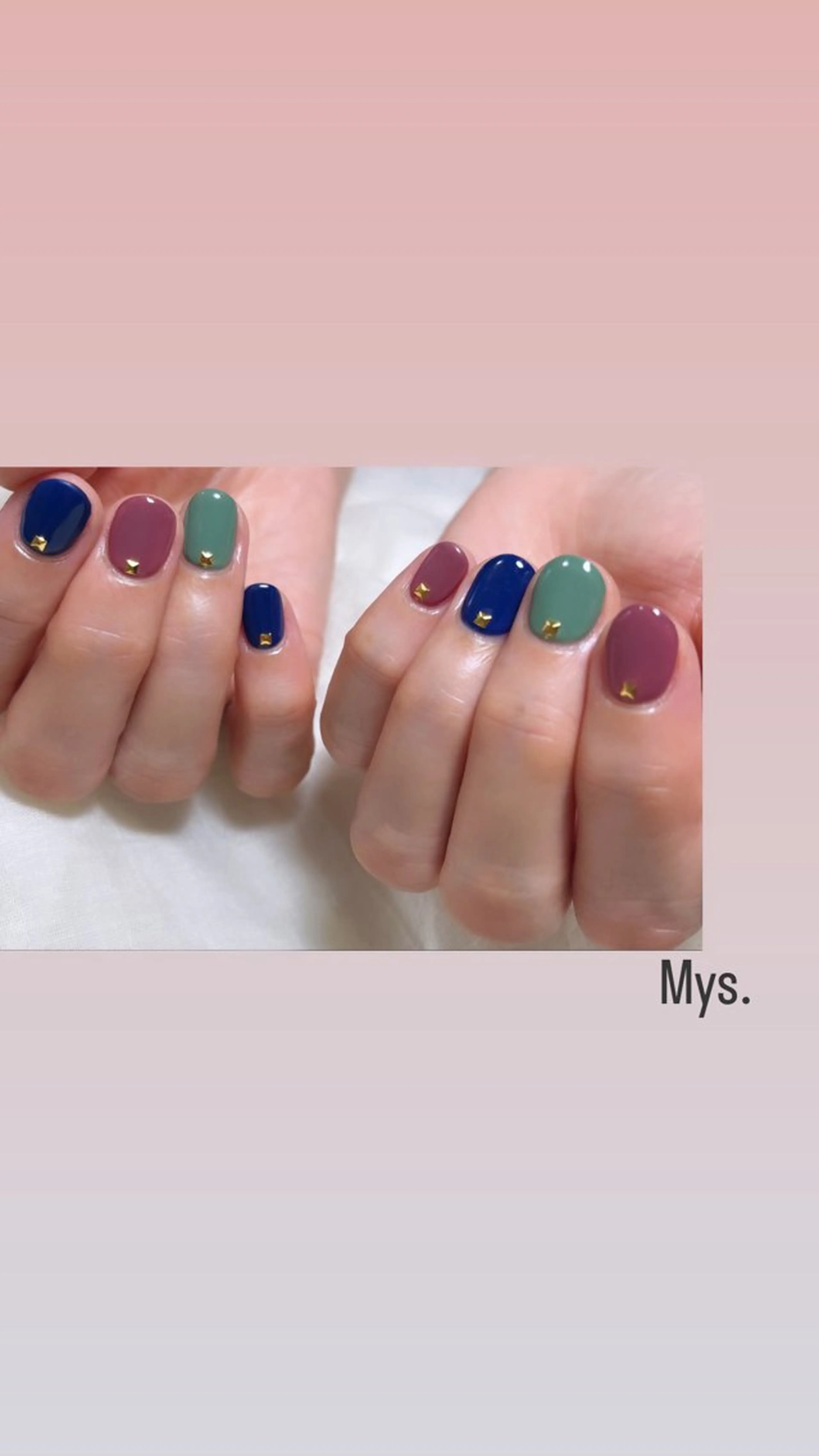 ネイル Mys. 松本結衣のネイルデザイン
