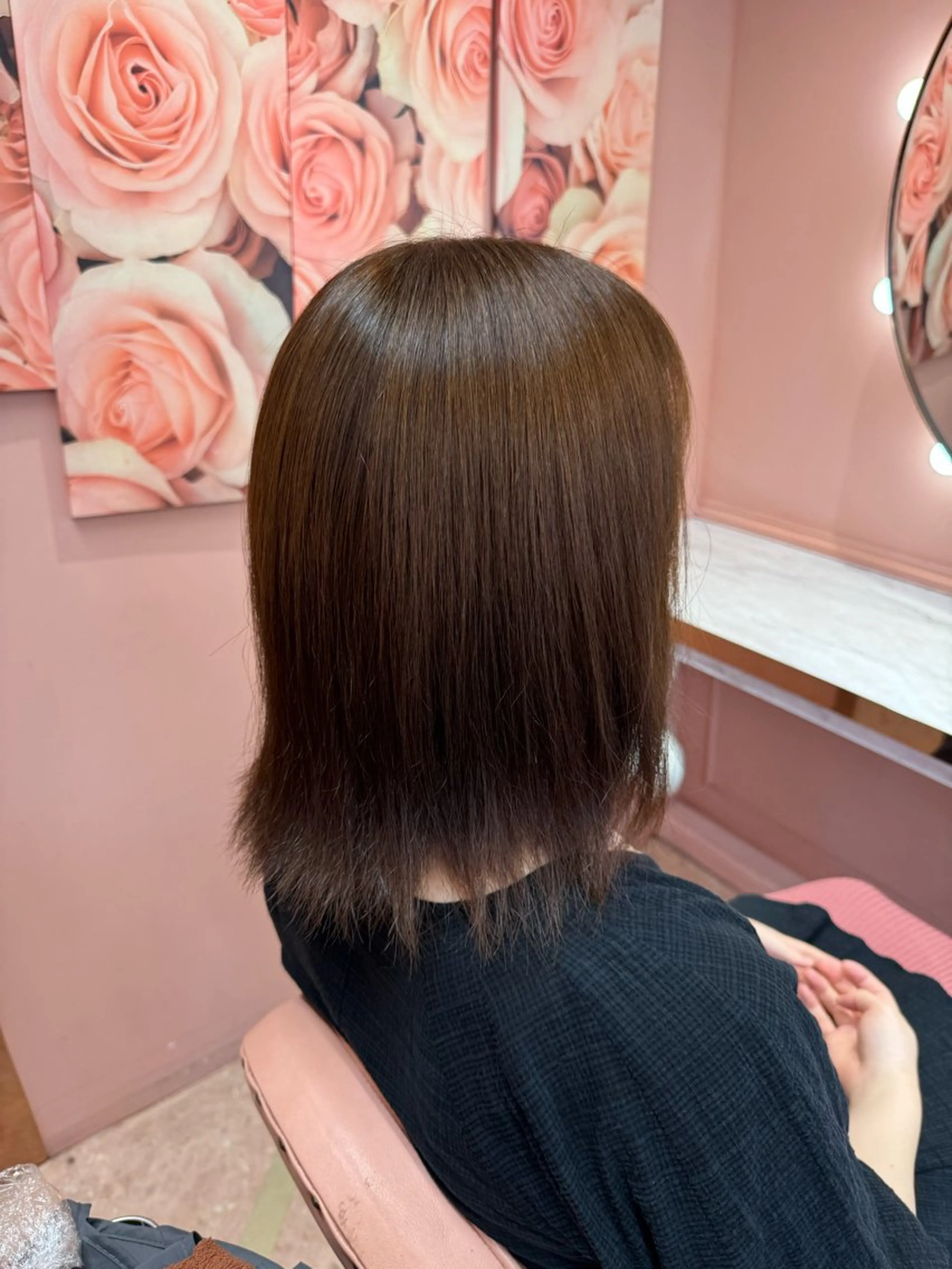 カラー ブラウンカラー 🇰🇷韓国風ハイ トーンKANA🖤のヘアスタイル