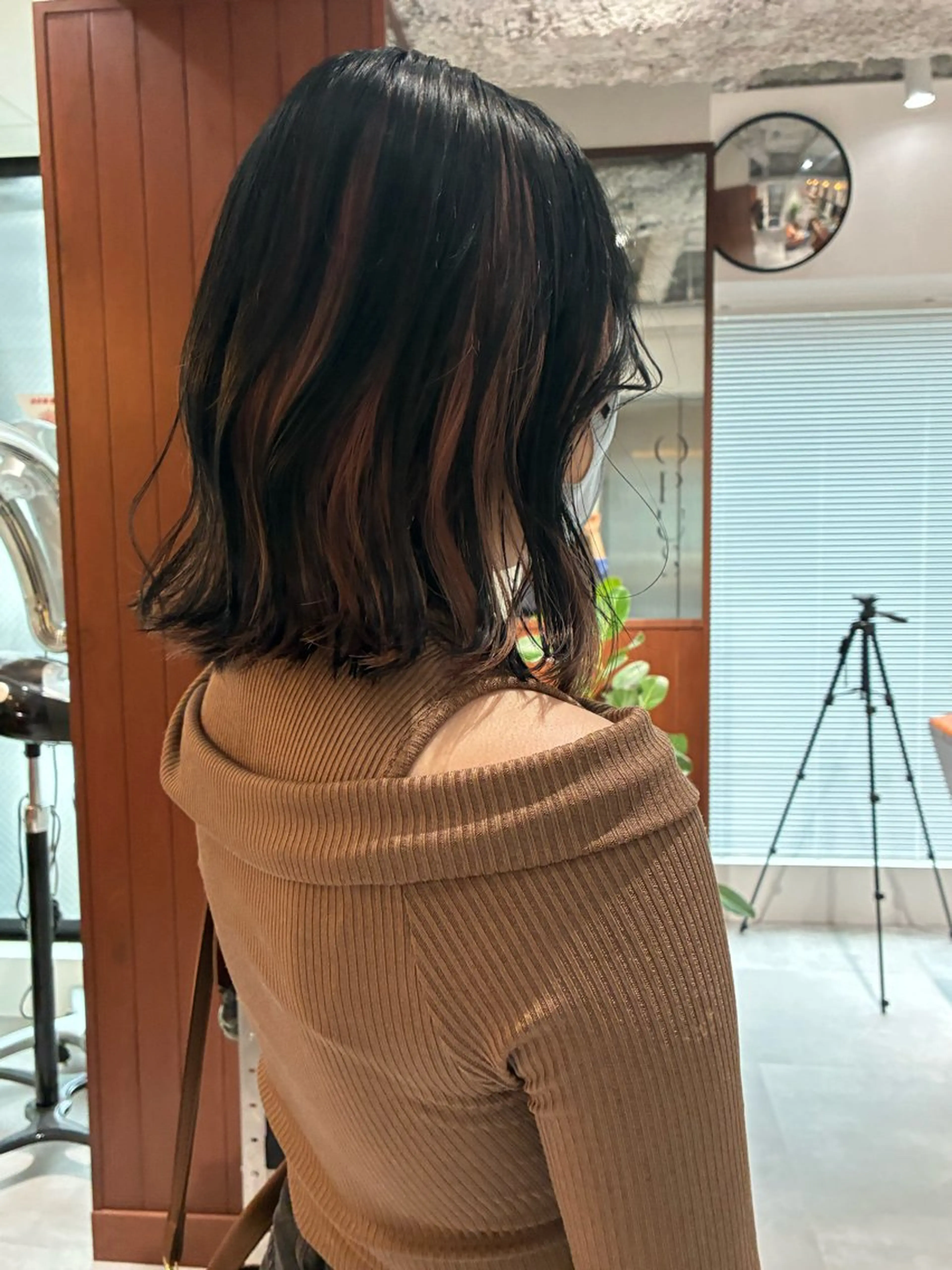 ミディアム カット ヘアカラー トリートメント 💟Opus/ Mizuki🐕💟のヘアスタイル