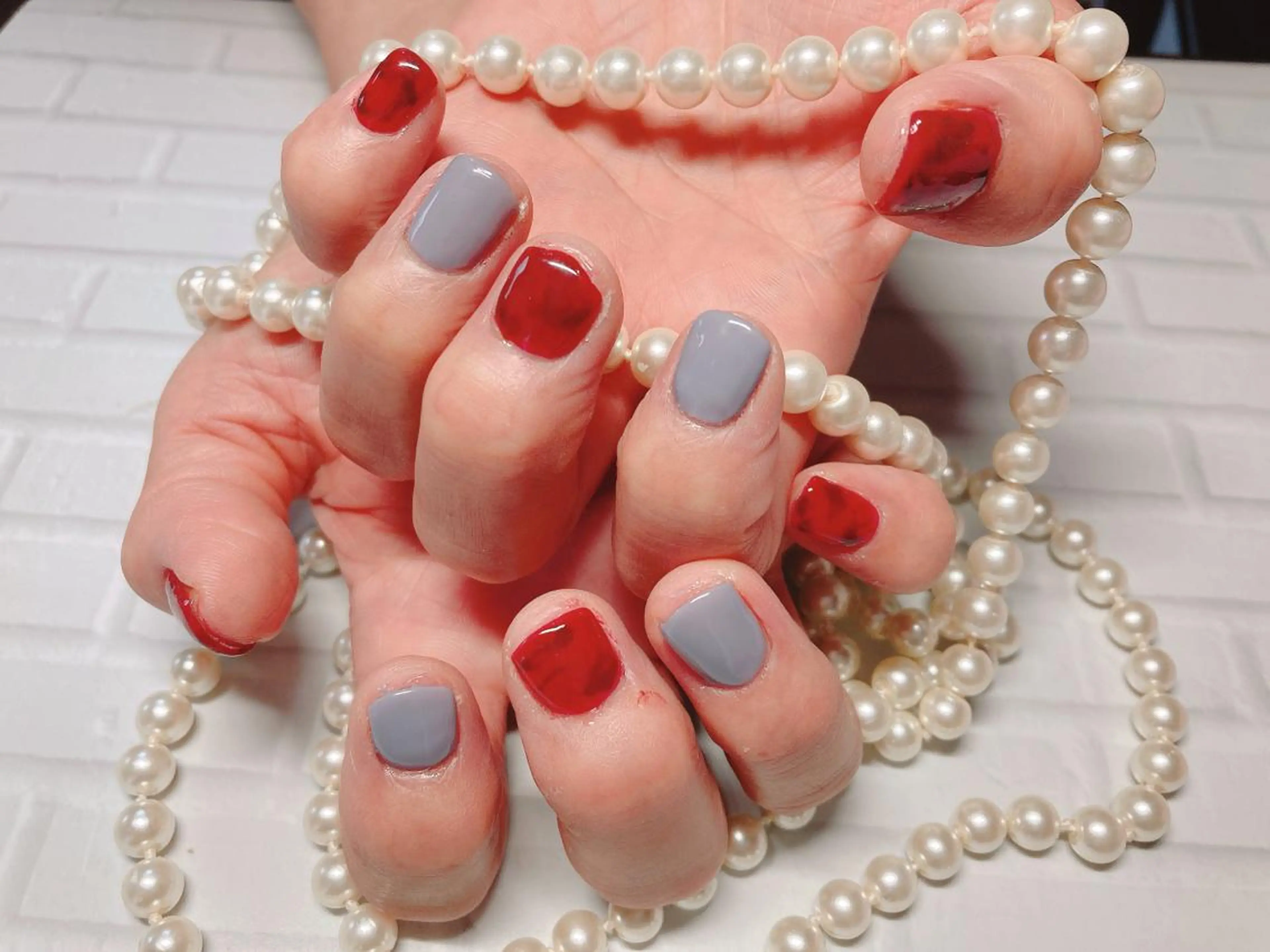 ネイル べっ甲ネイル ハンドネイル ハンドケア ネイル･脱毛サロン HARRYSのエステ・リラクイメージ