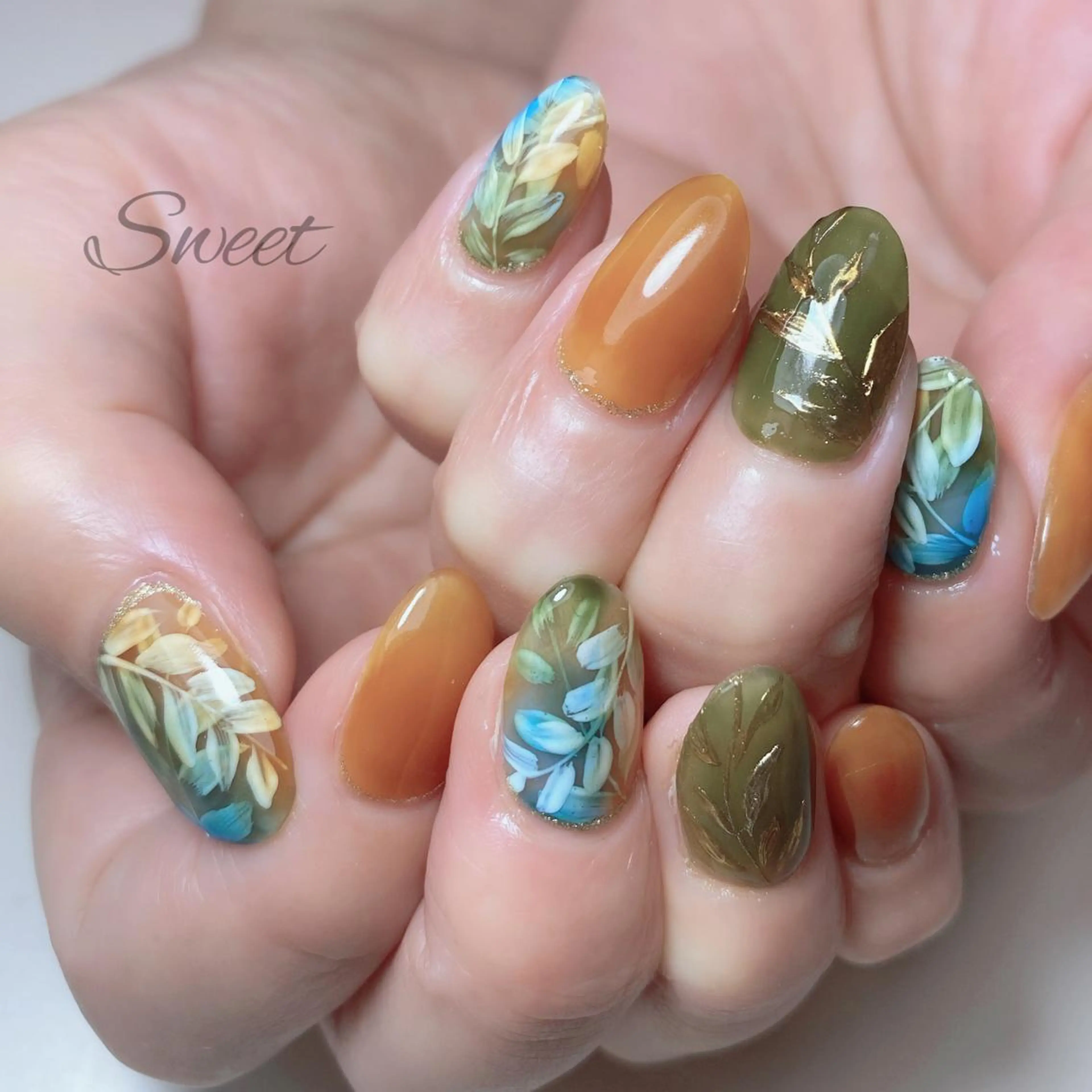 ネイル sweet 仲野陽子のネイルデザイン