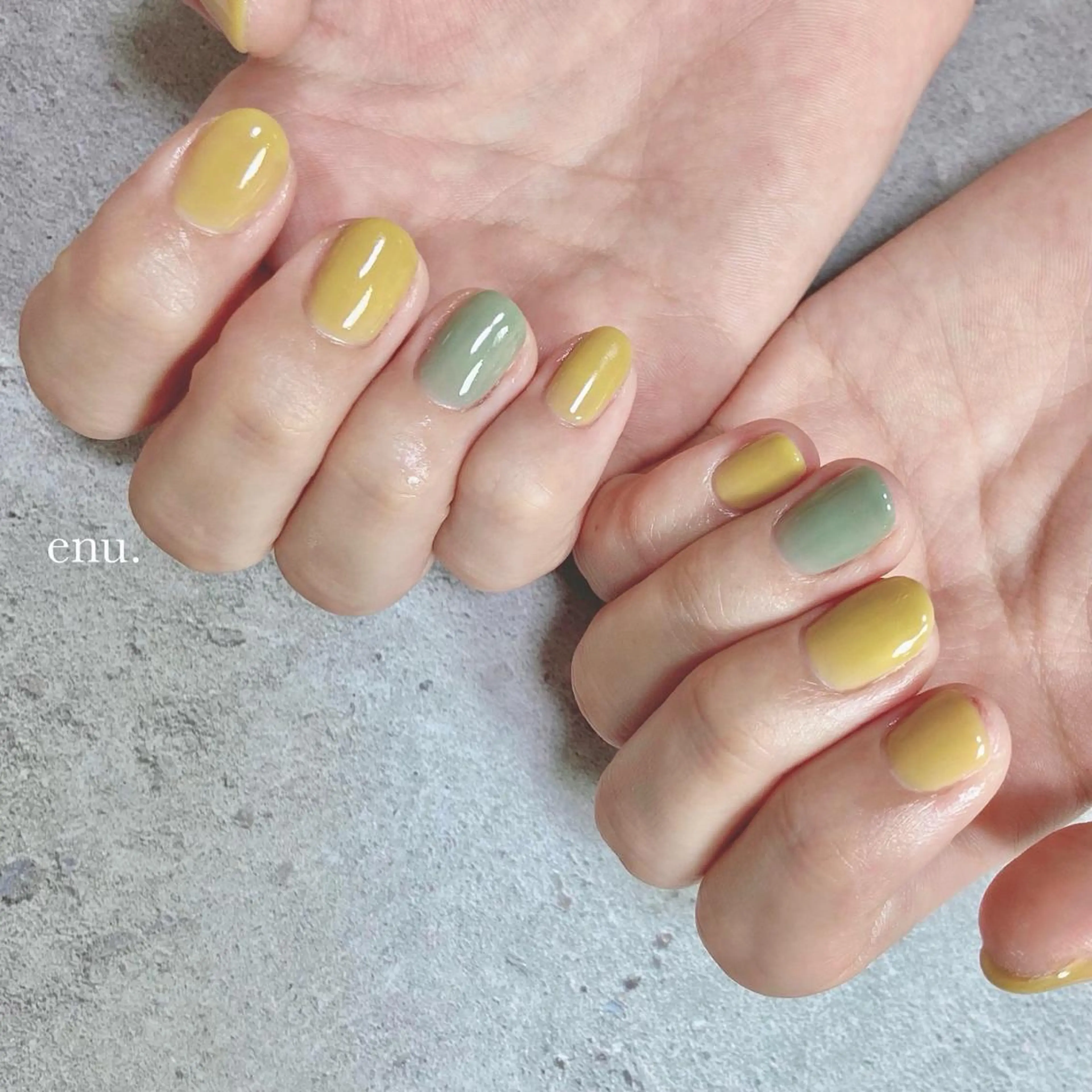 ネイル ハンドネイル enu. nanakoのネイルデザイン