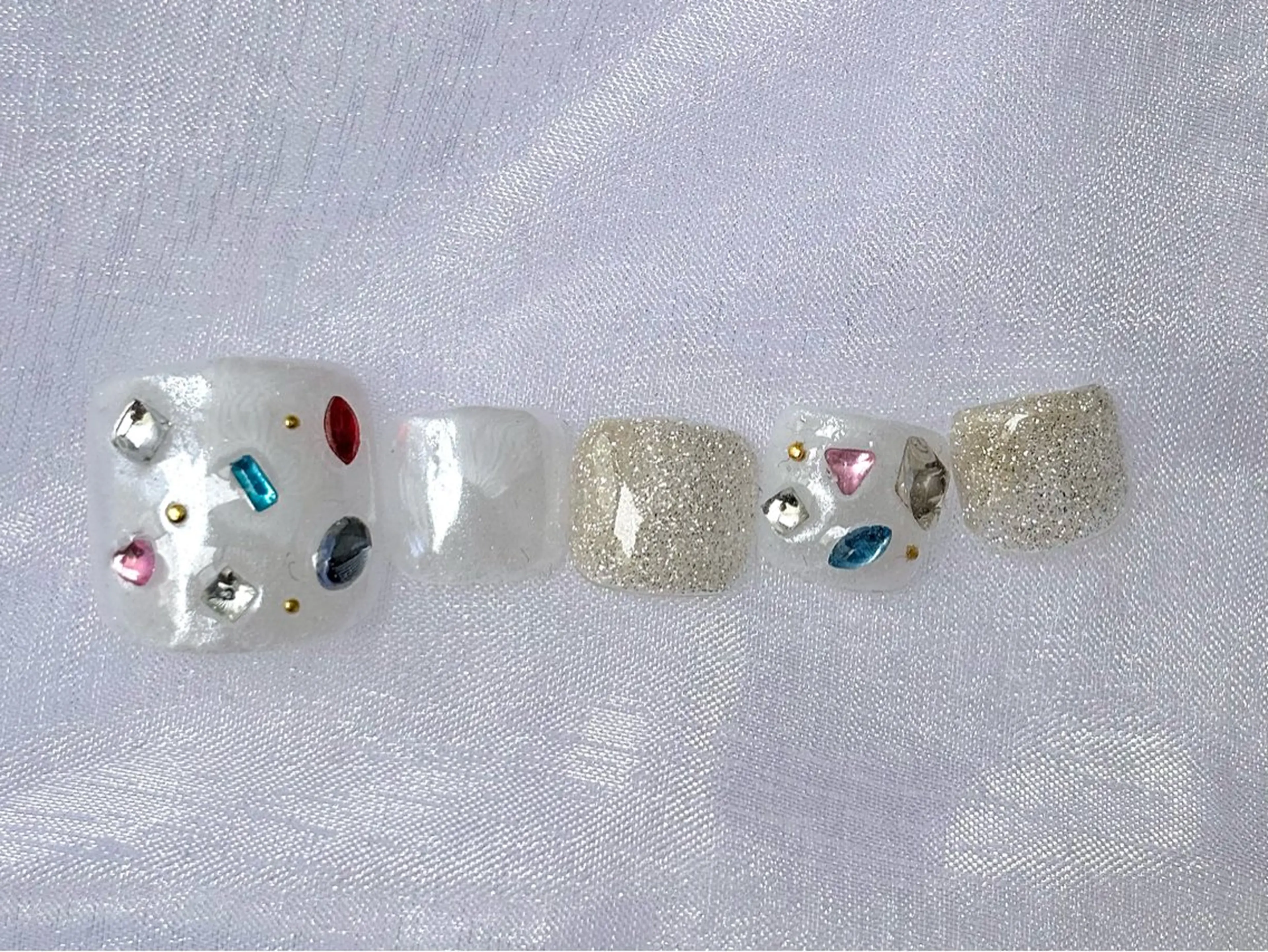 ネイル フットネイル トップネイリスト Ribbon立川店のネイルデザイン