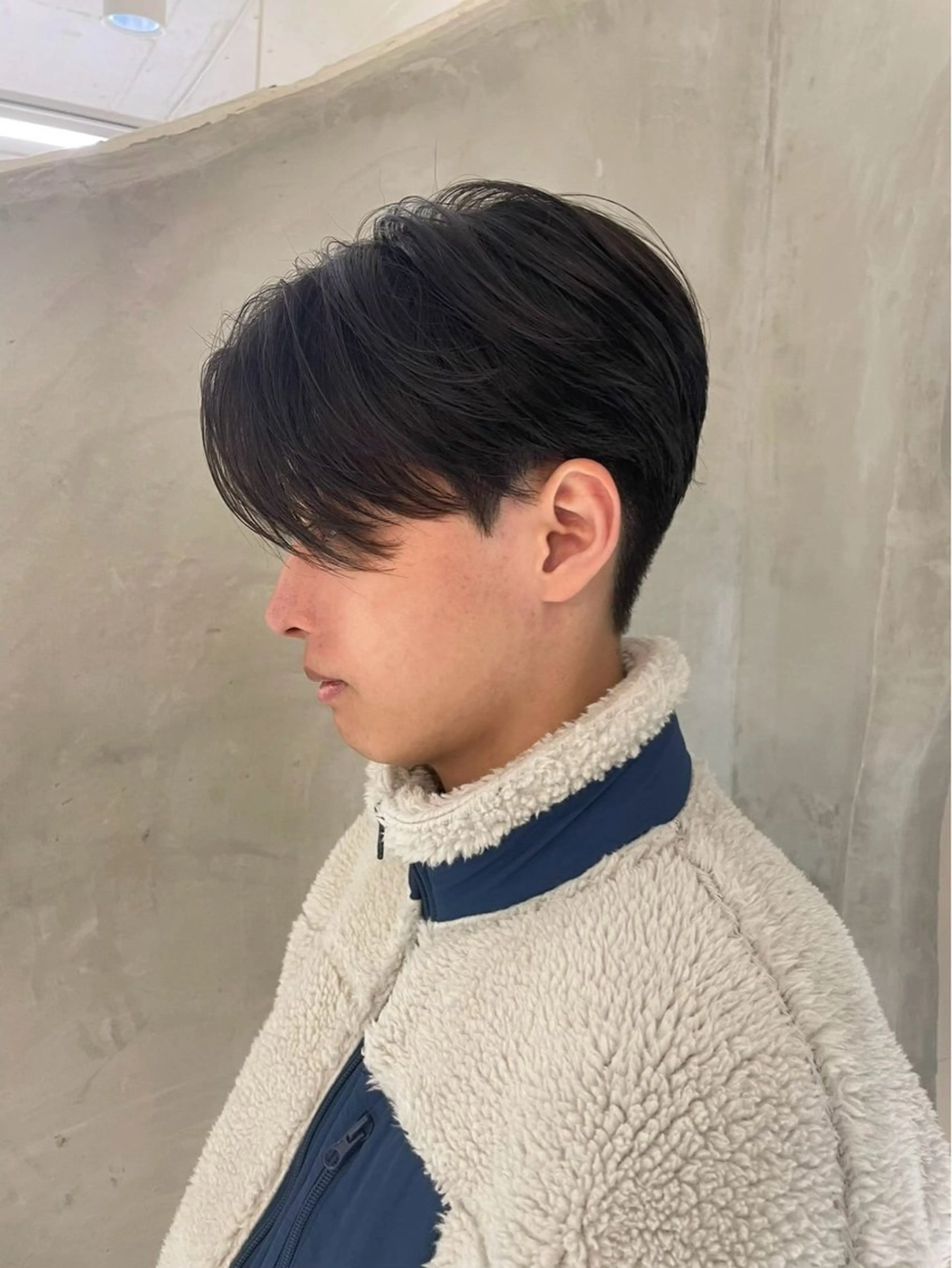 パーマ メンズ カット パーマ メンズパーマ💈藤田 晃志のヘアスタイル