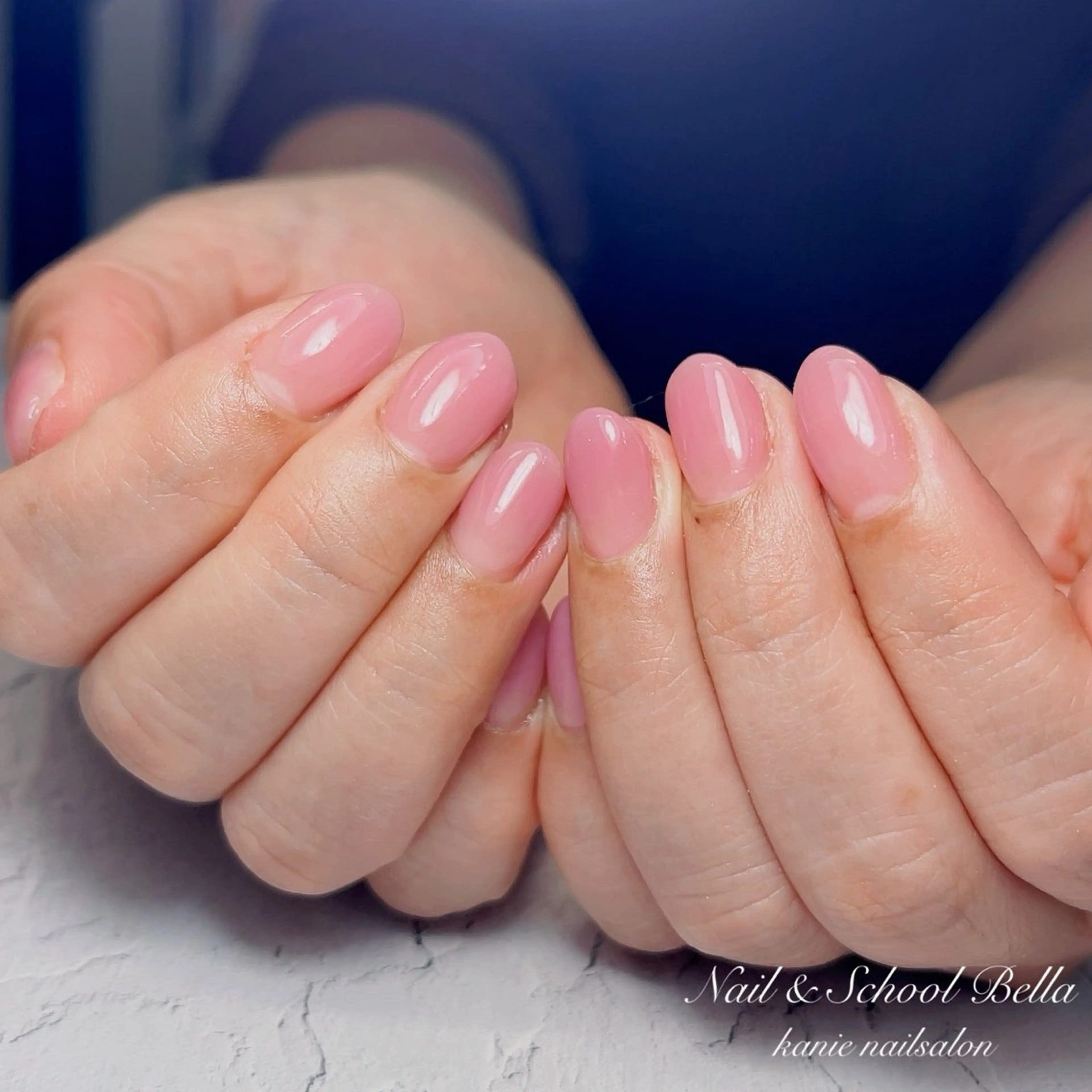 ジェルネイルワンカラー(オフ有り)の写真