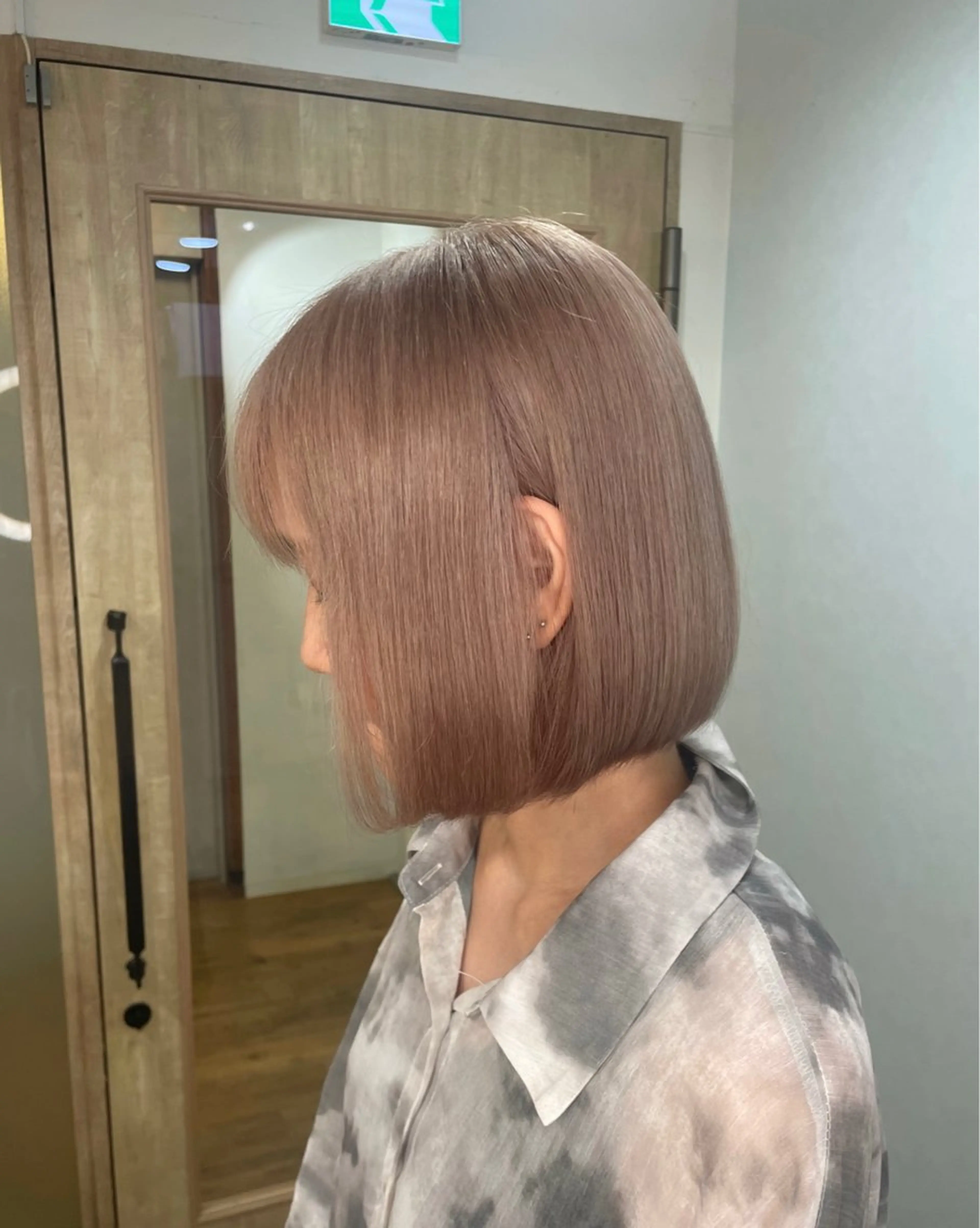 ショート カット ヘアカラー トリートメント Lapis所属・韓国レイヤーカット/ AIRIのヘアスタイル