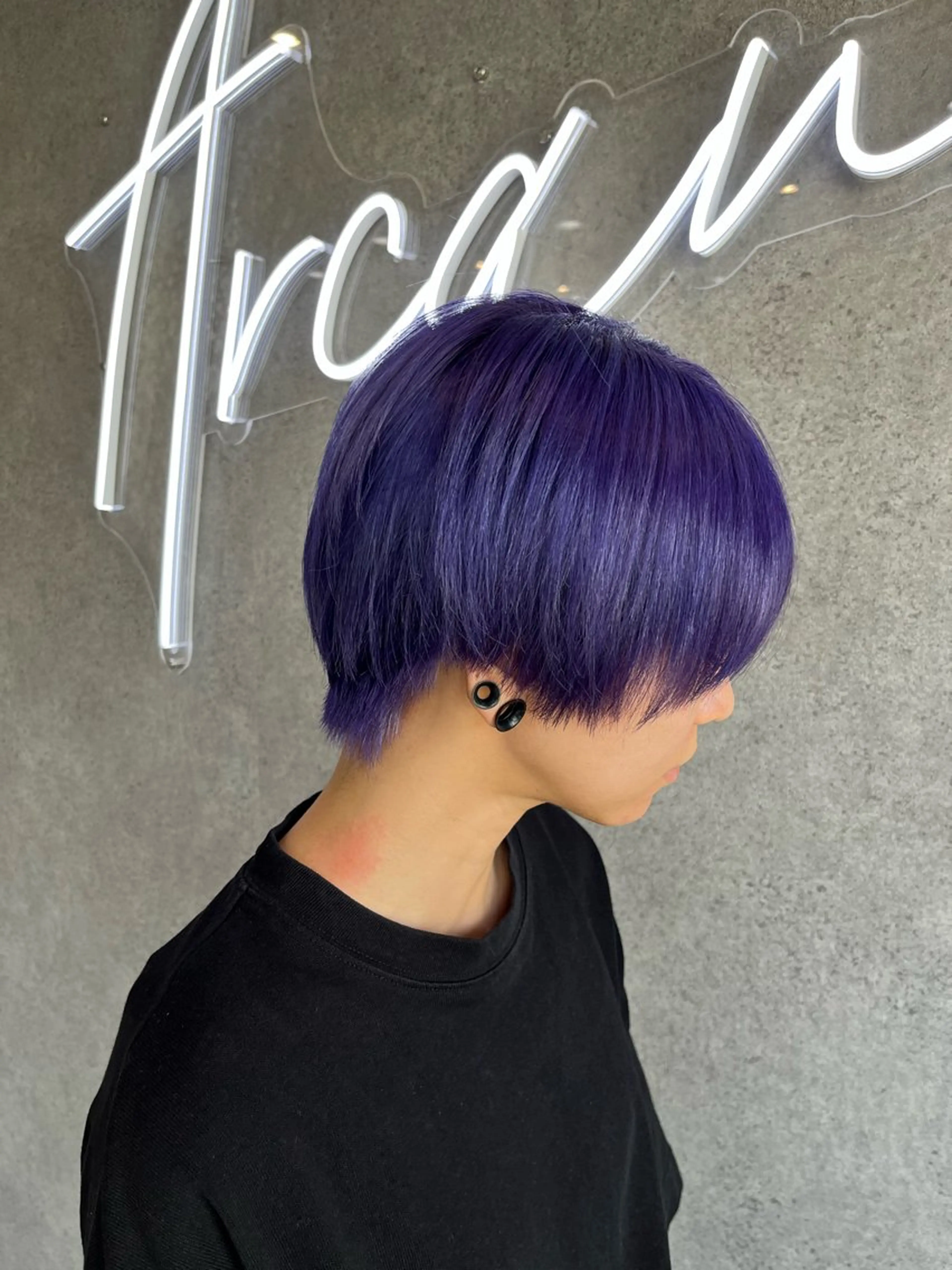 ショート カラー ARCANA イホリのヘアスタイル