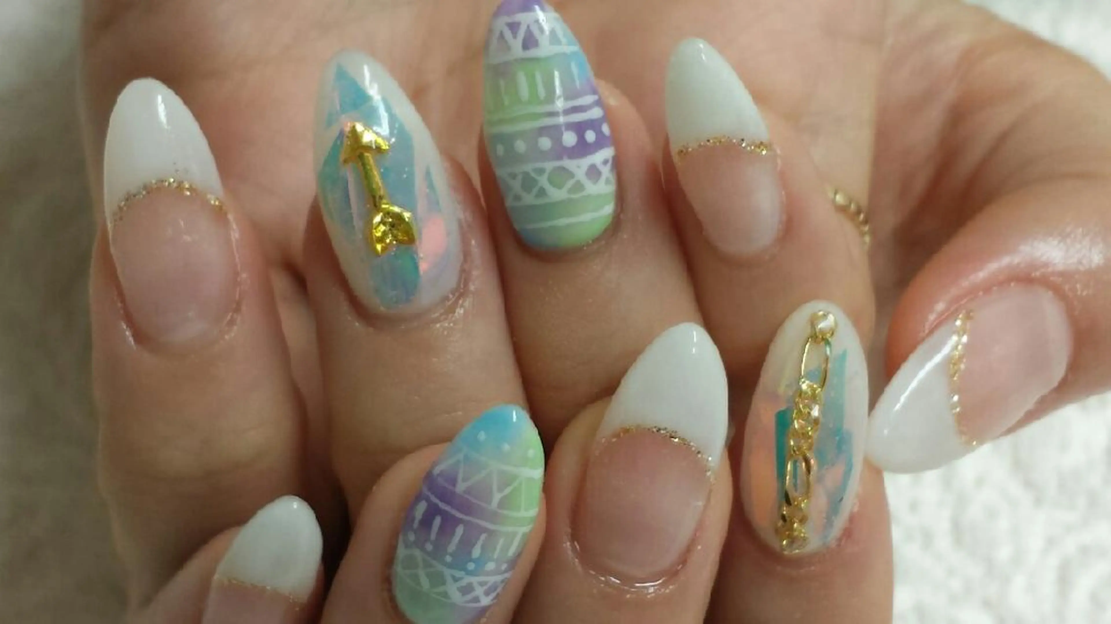 ネイル 河野ちえ (雑誌掲載サロン)のネイルデザイン