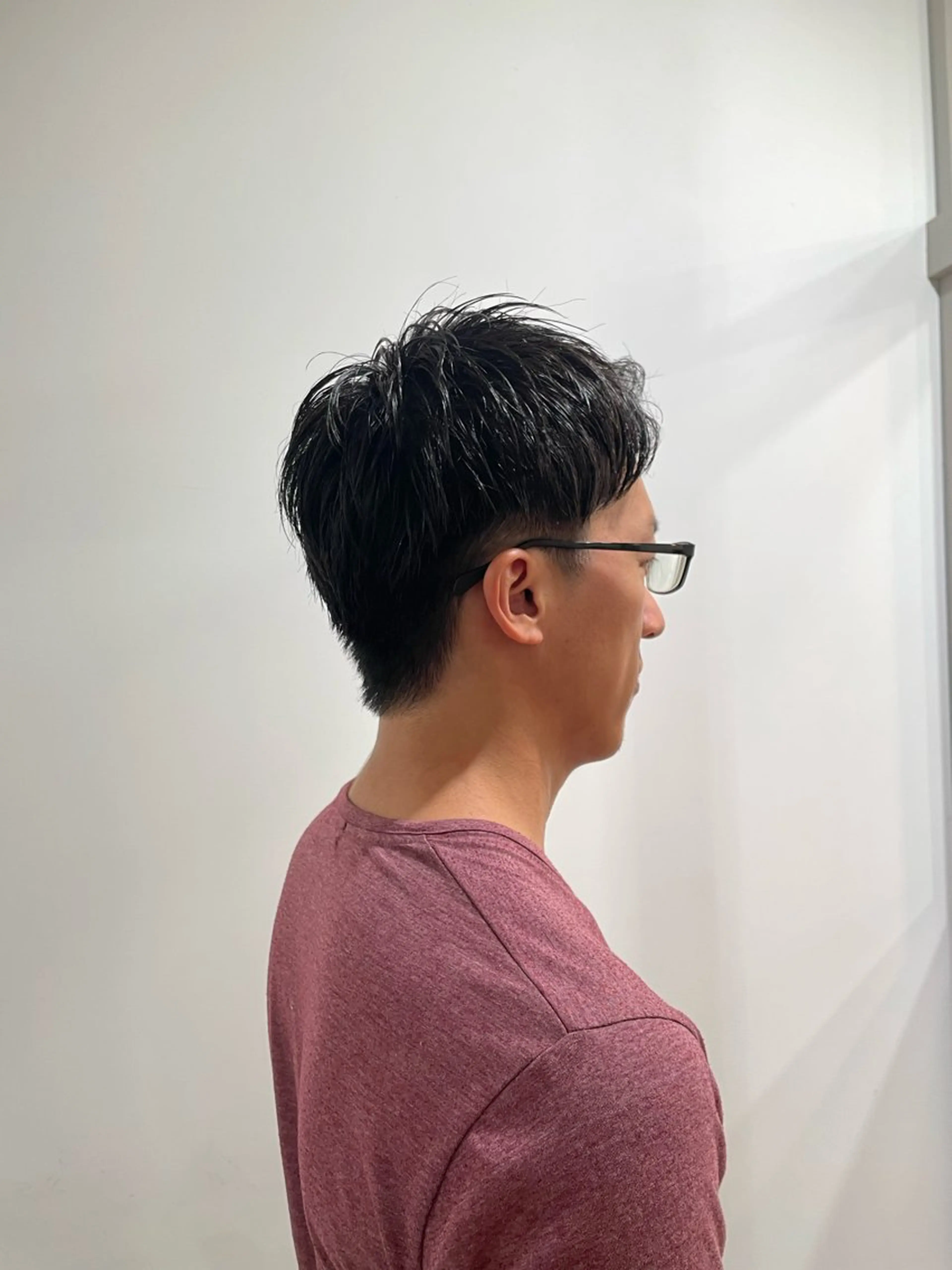 ショート メンズ 刈り上げ オオシマ ミユのヘアスタイル