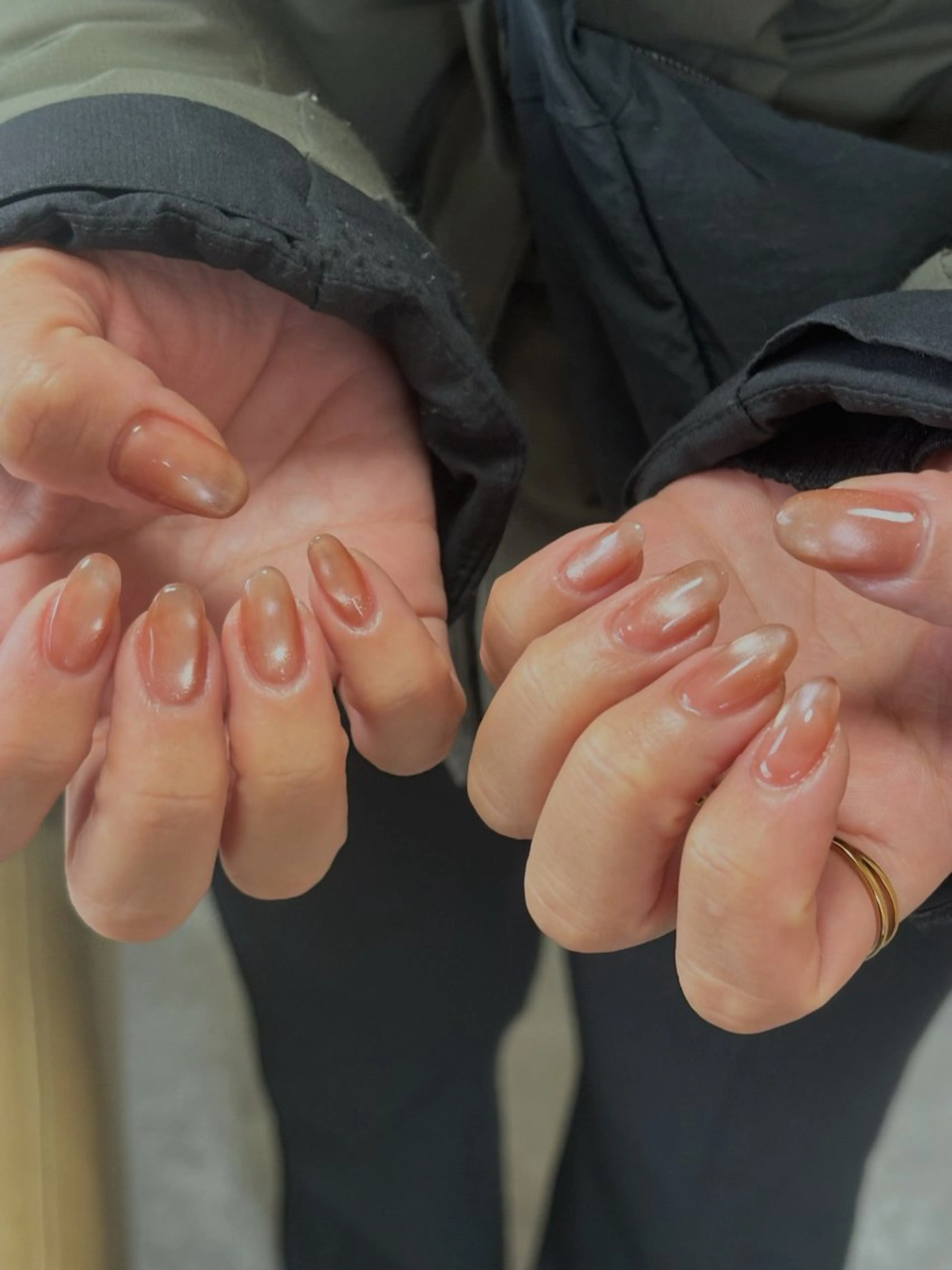 ネイル ジェルネイル キラキラネイル マグネットネイル ニュアンスネイル オフィスネイル ハンドネイル tamu nail 金町のネイルデザイン