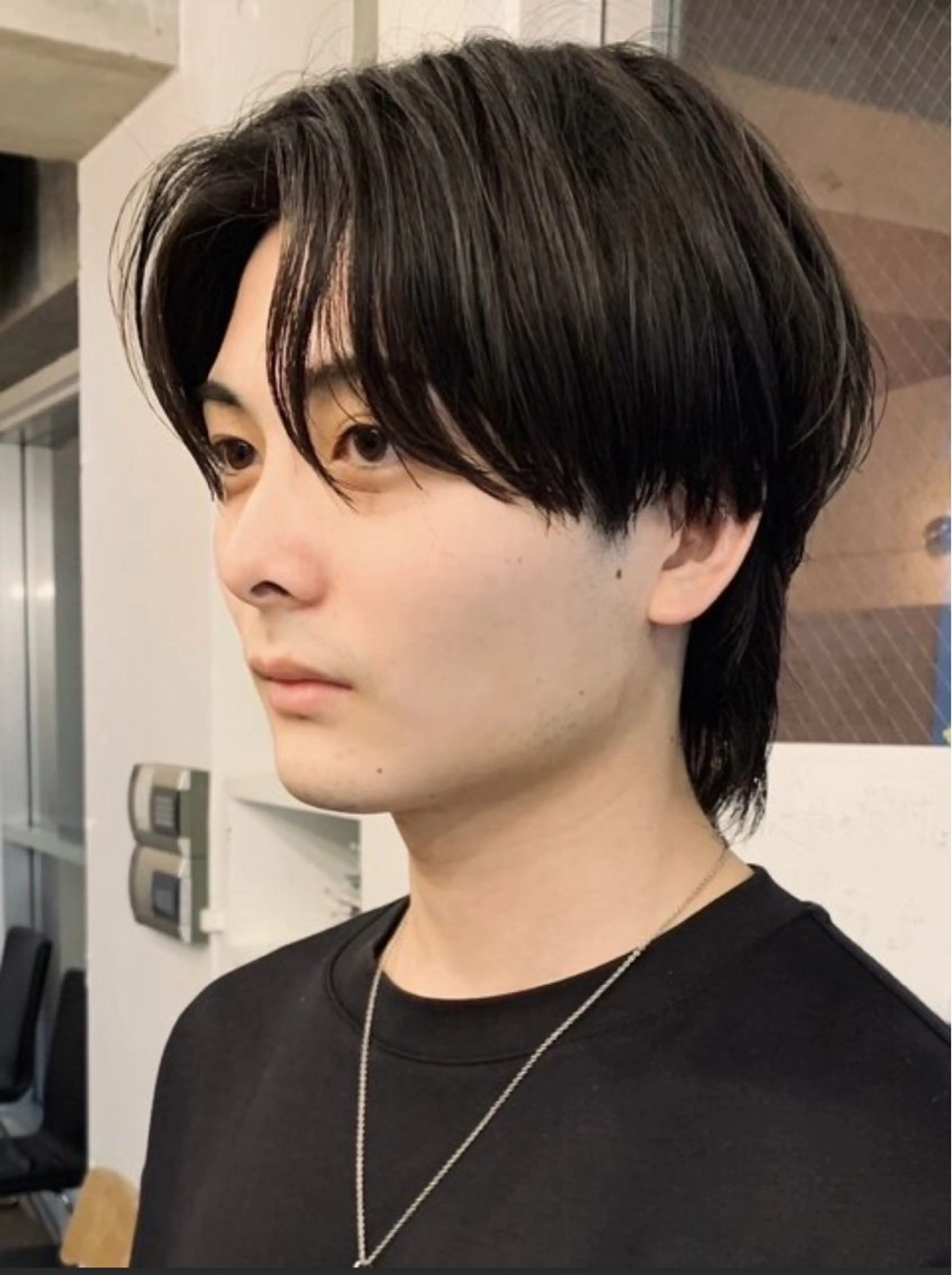 メンズカット+パーマ落とし+トリートメントの写真