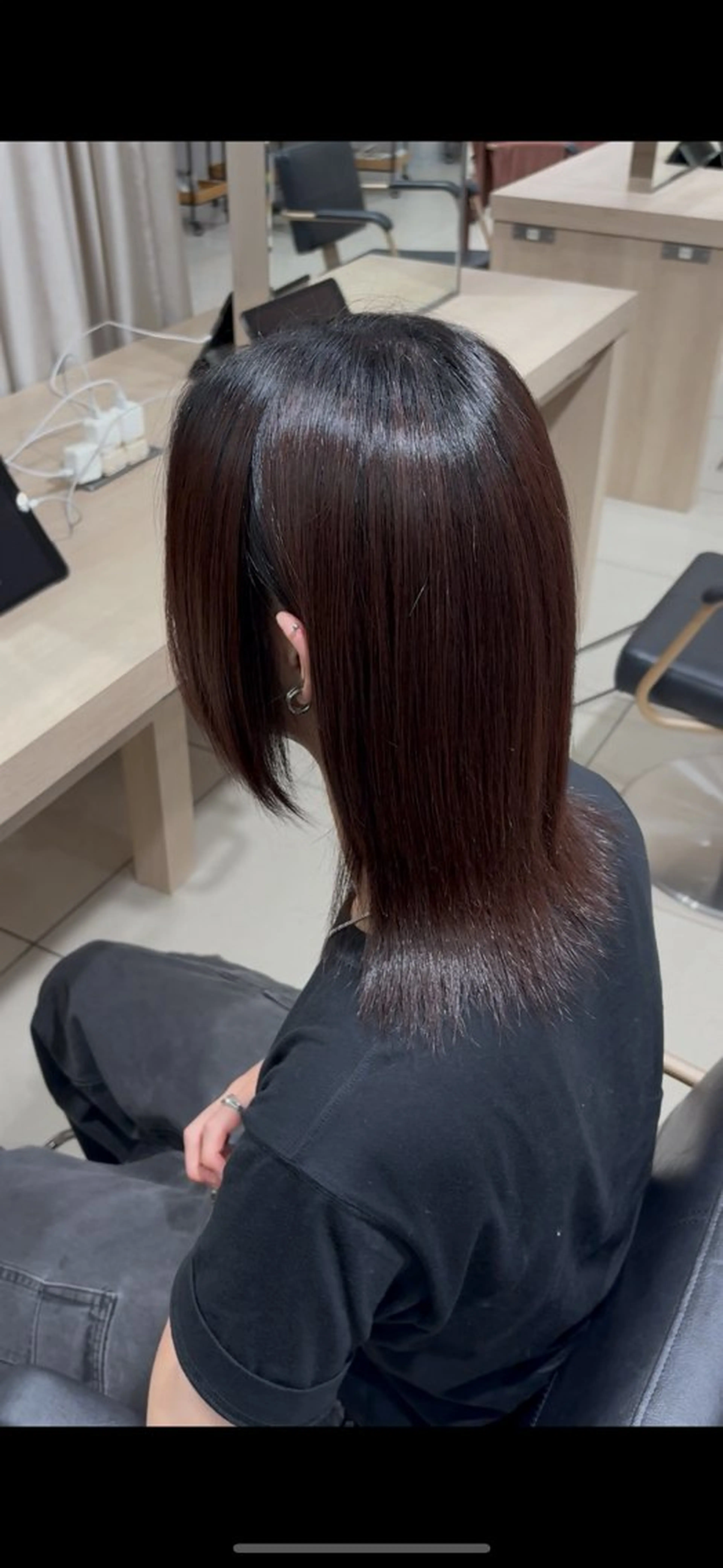 ミディアム メンズ 髪質改善 トリートメント 【カラー/縮毛】༒ ふみのヘアスタイル