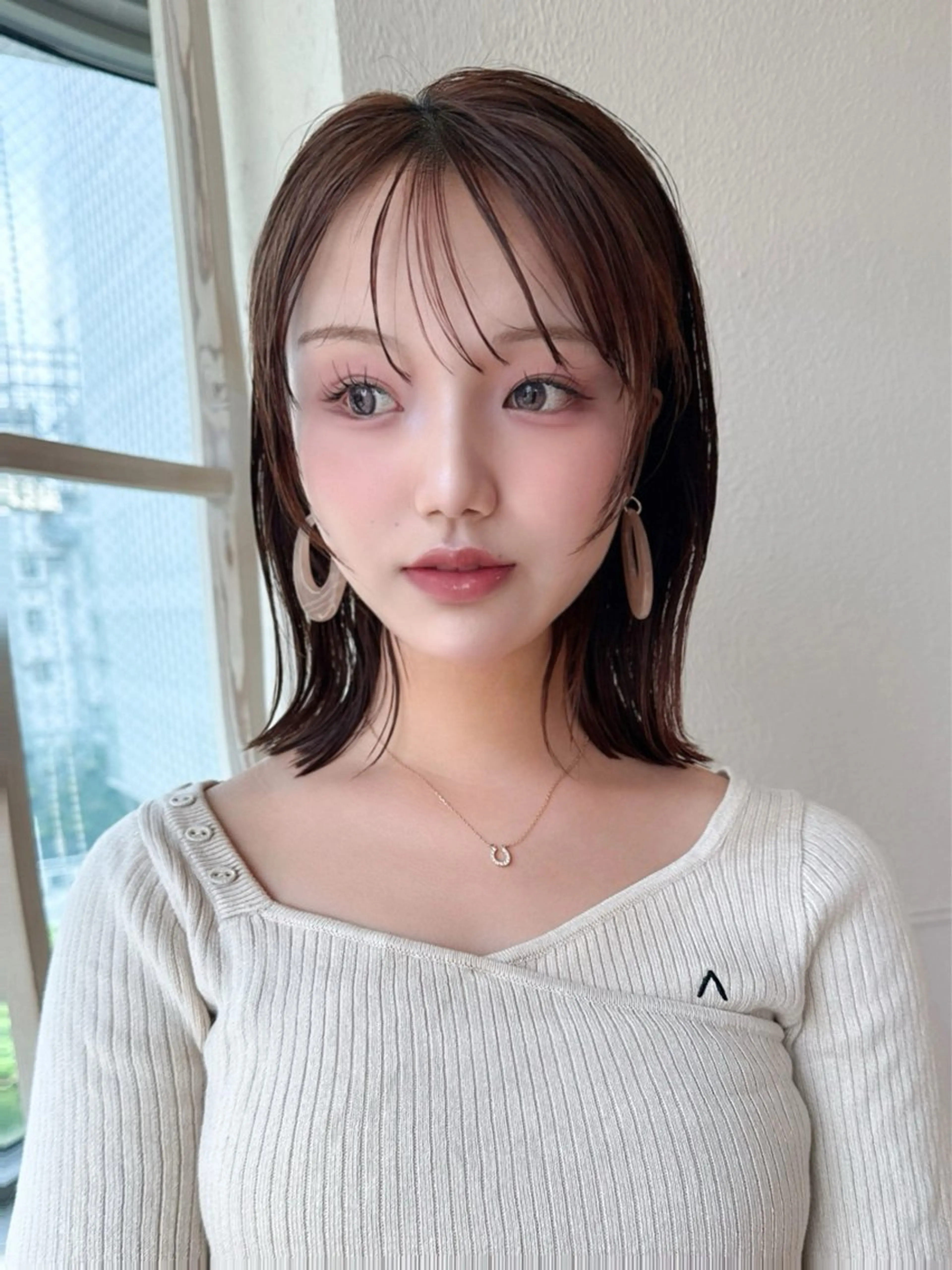 似合わせカット+オーガニックカラー+7stepトリートメントの写真