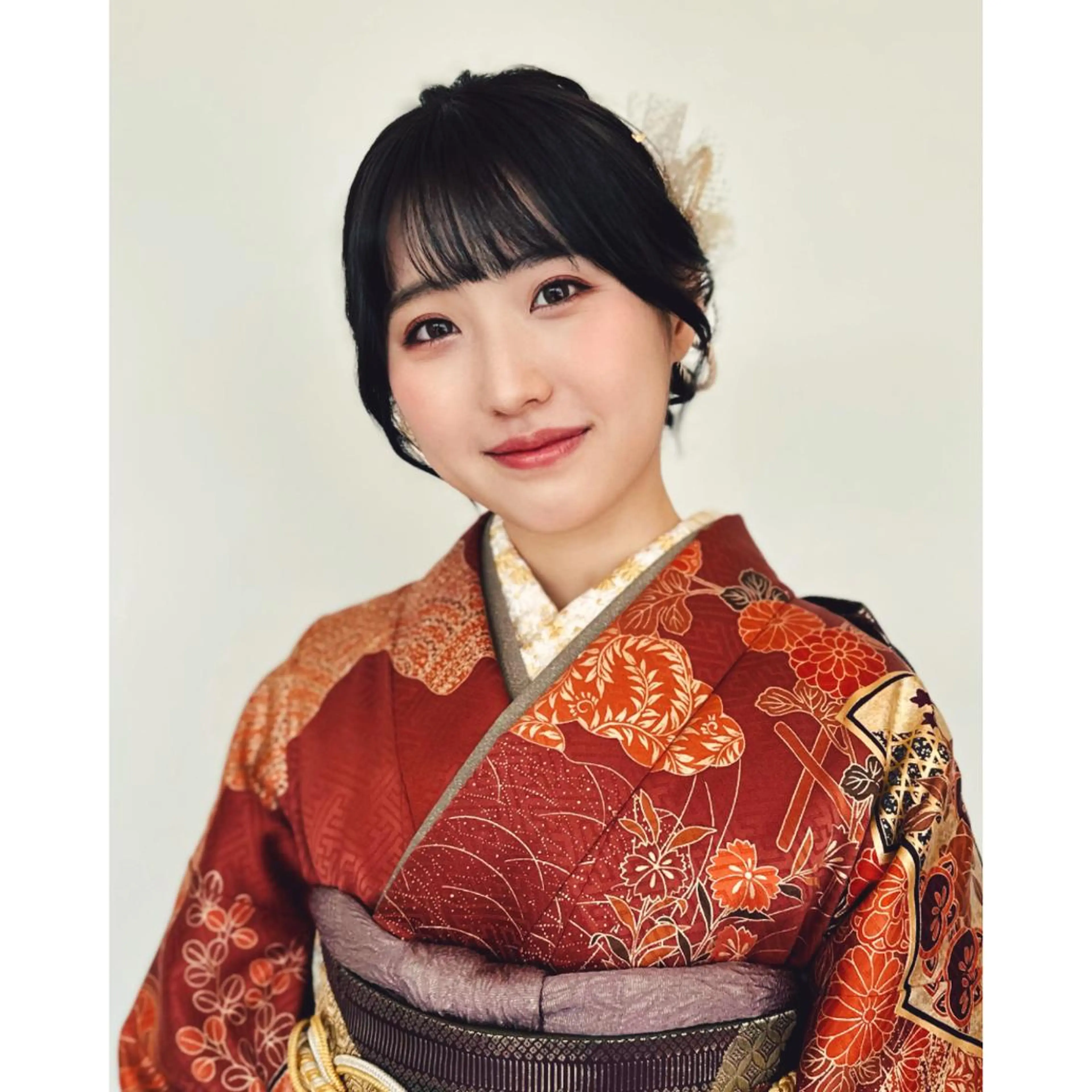 セミロング カラー パーマ ヘアアレンジ メンズ キッズ 子どものヘアアレンジ BRAIDS💎愛子 大人ハイライト💎のヘアスタイル