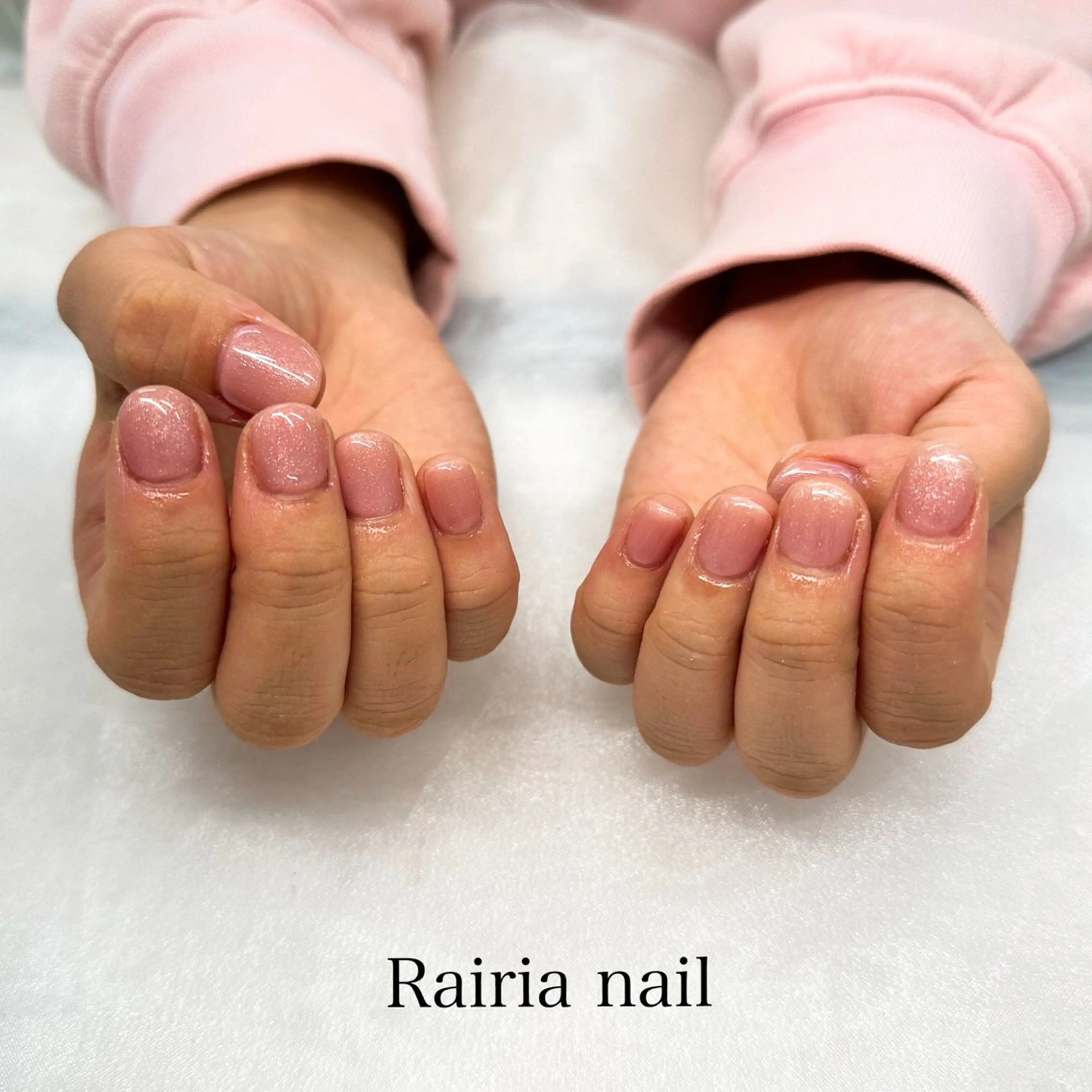 ネイル アートネイル フレンチネイル ジェルネイル マグネットネイル マグネットフレンチ Rairianail 川越店 山口のネイルデザイン