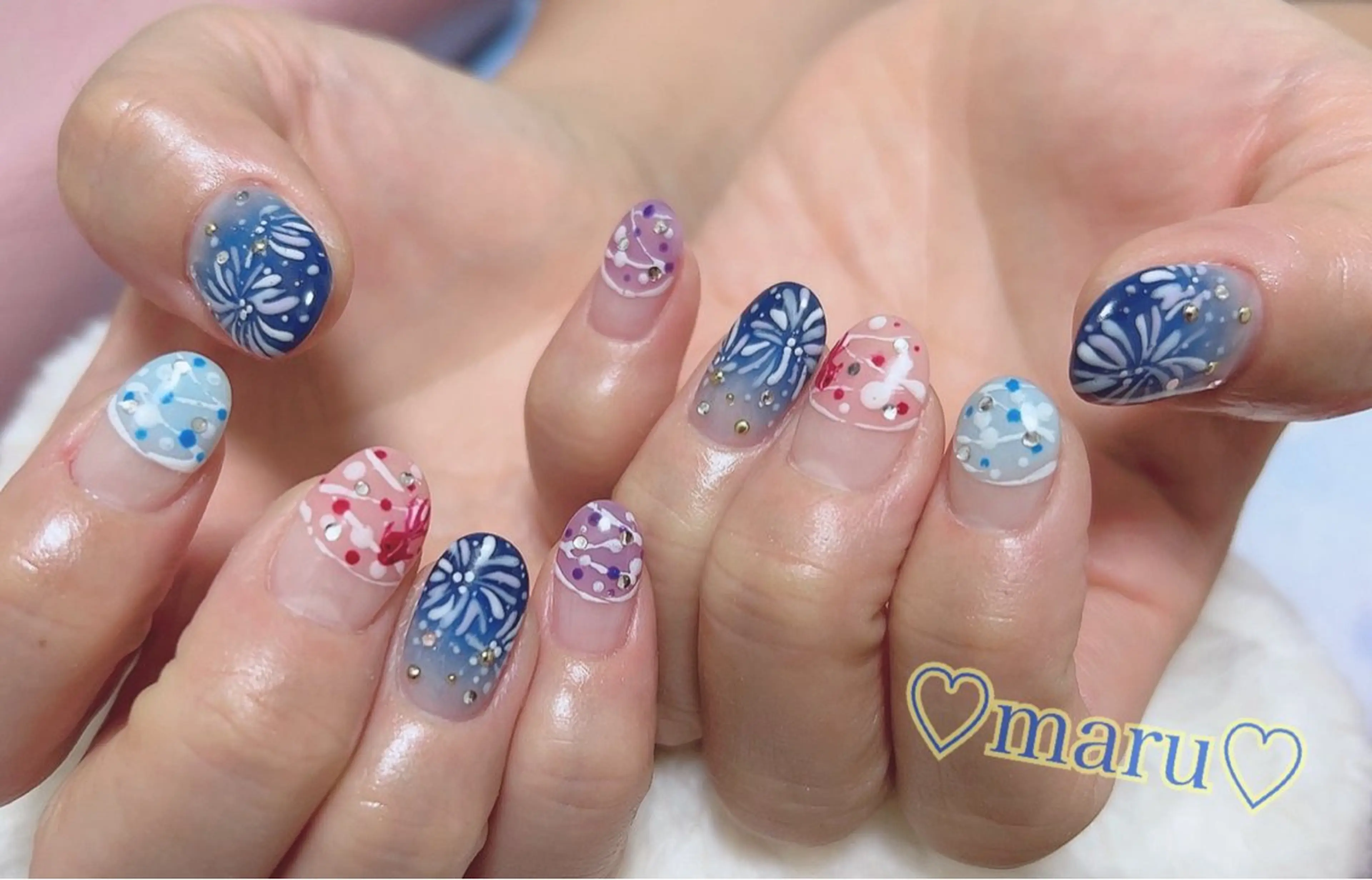 ネイル ハンドネイル フットネイル まるみ♡7/1〜値上 げ致します(>_<)のその他イメージ