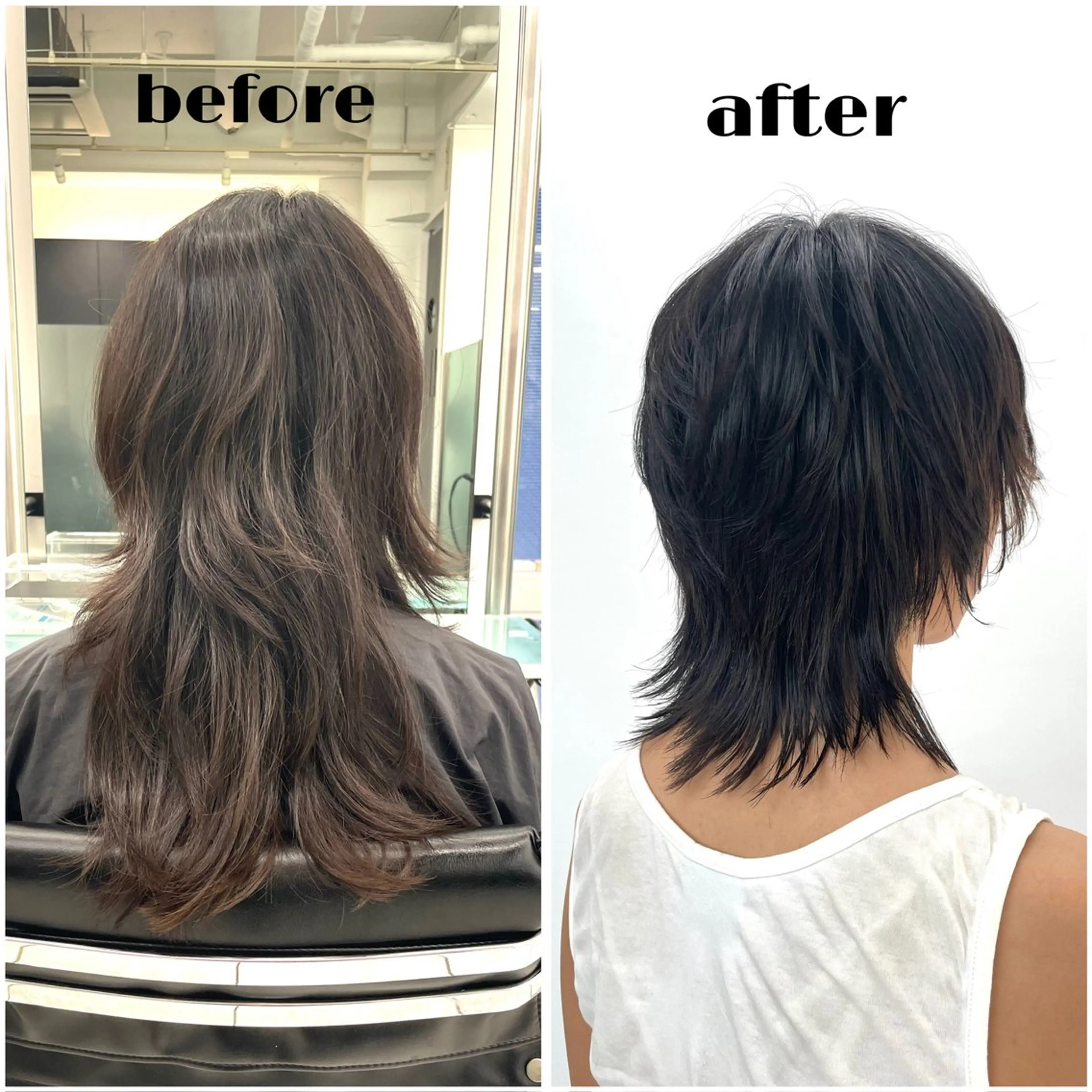 ショート ショートヘア 小顔カット ウルフカット 無料カットモデル募集 /　 Juanのヘアスタイル