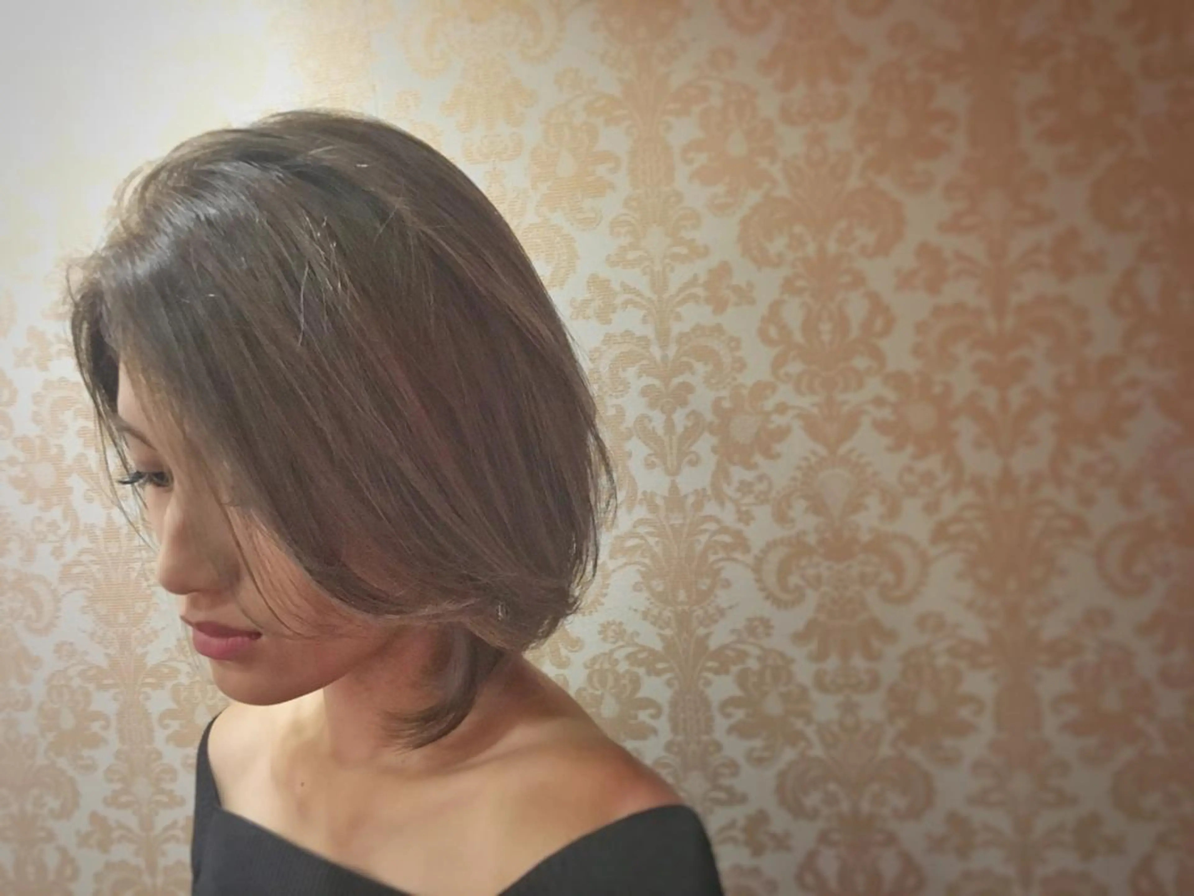 ショート カラー 北川大輔🌟 小顔レイヤーカットのヘアスタイル