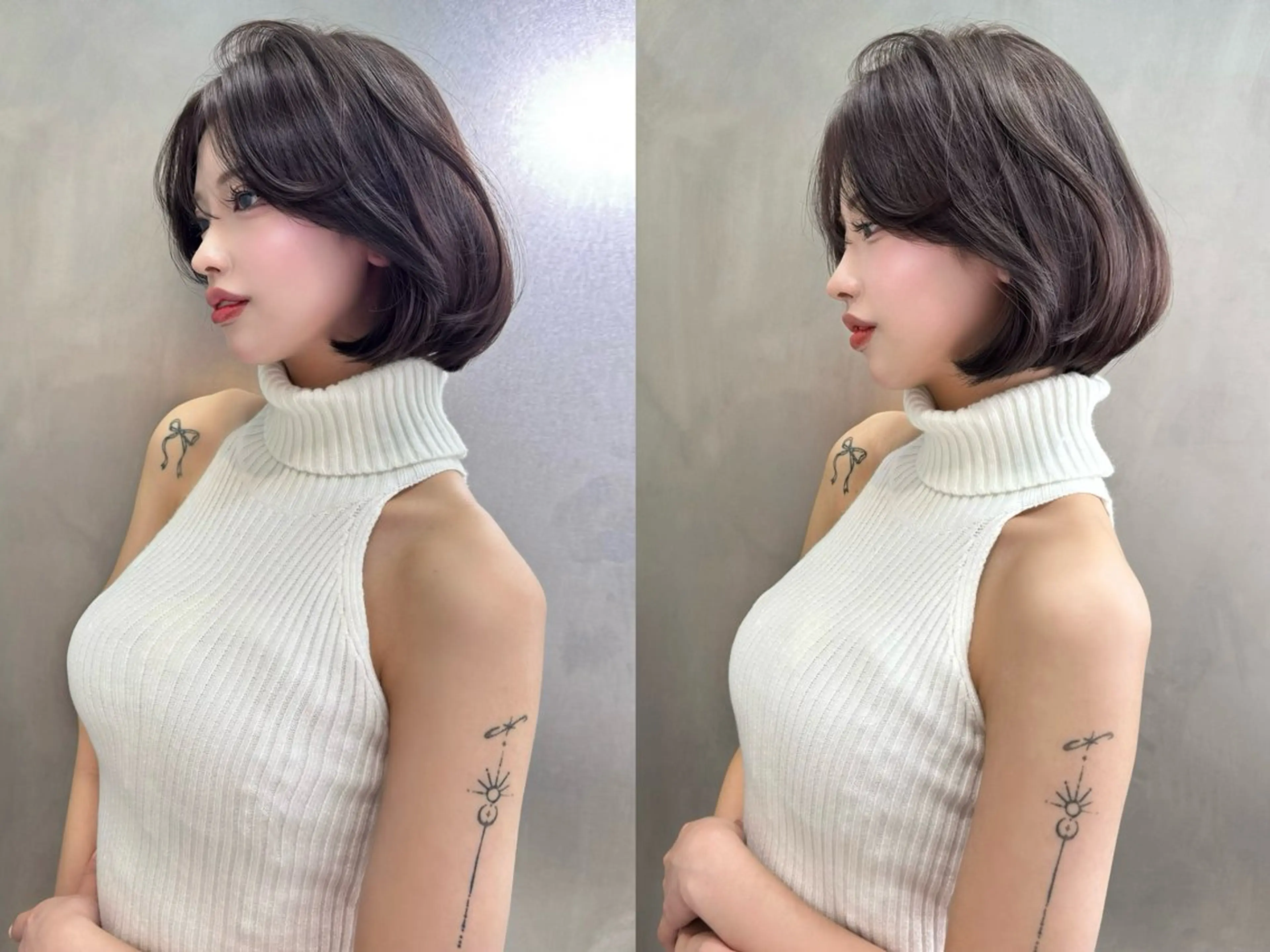 ショート ボブ 韓国風ヘア ワンホンヘア SOYON大宮2号 ボブ/nanamiのヘアスタイル