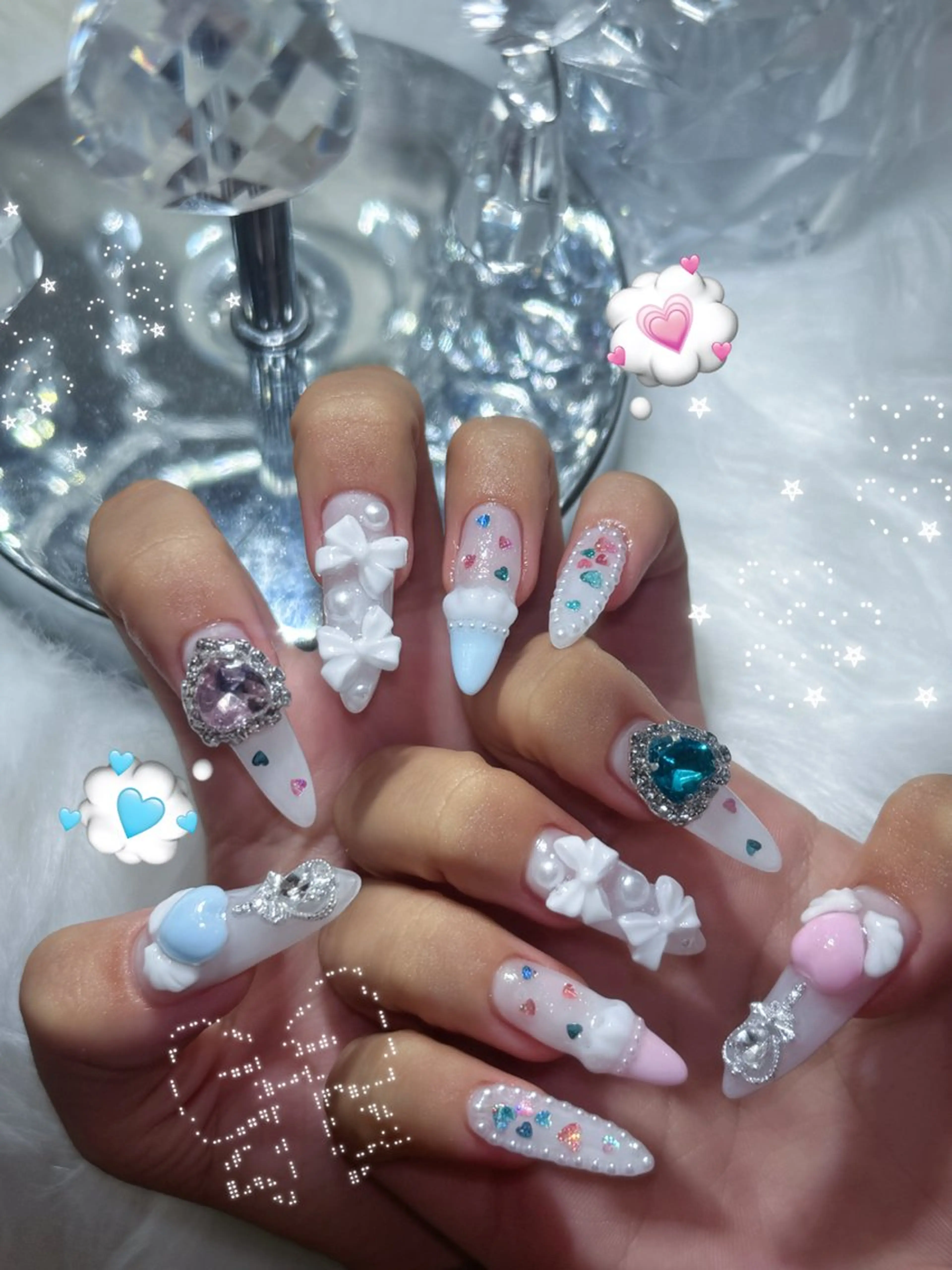 ネイル ハンドネイル ERINA ♥のネイルデザイン