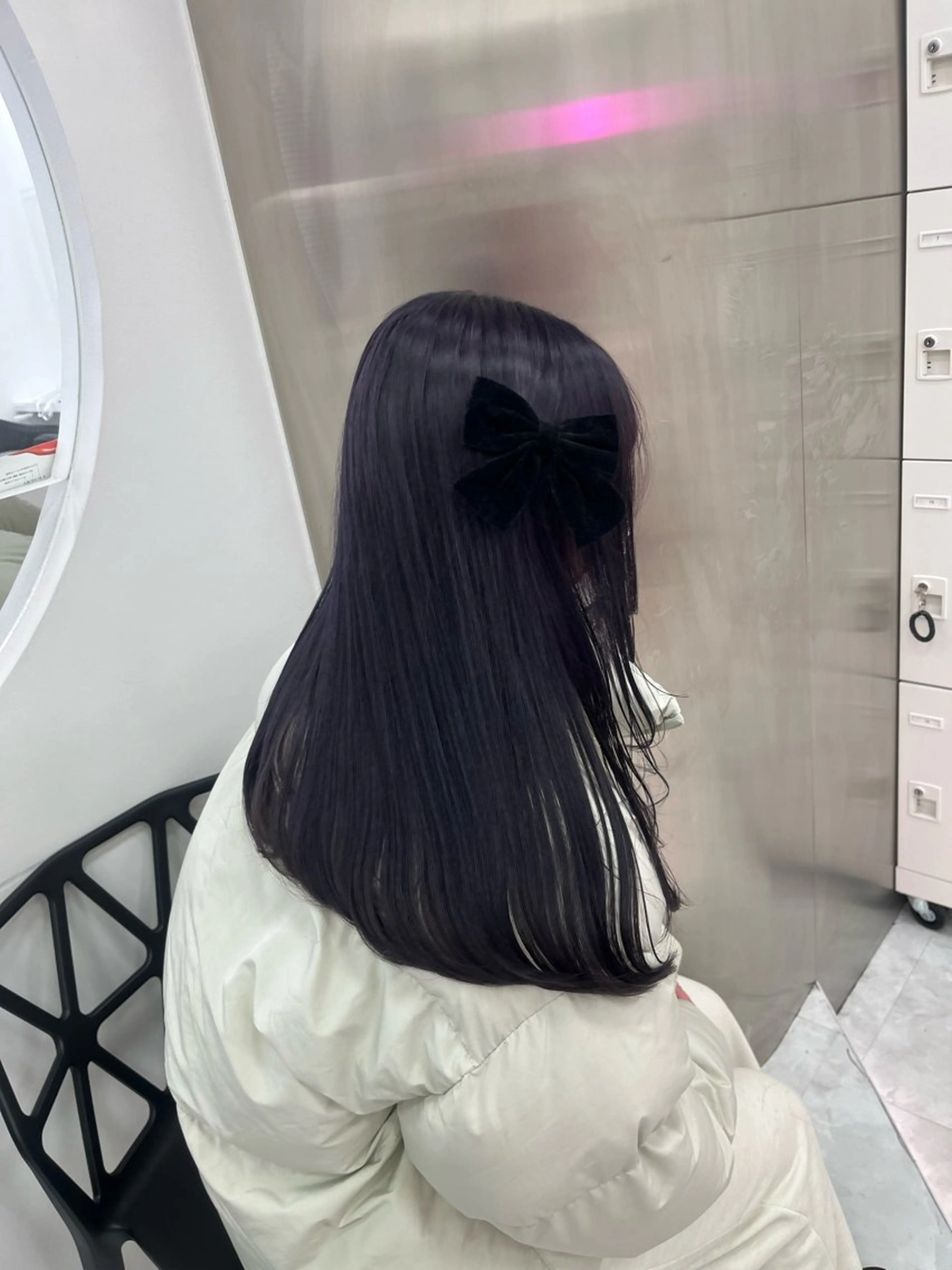 ロング ❤︎ワンホンガーリー なハイトーンヘア❤︎のヘアスタイル