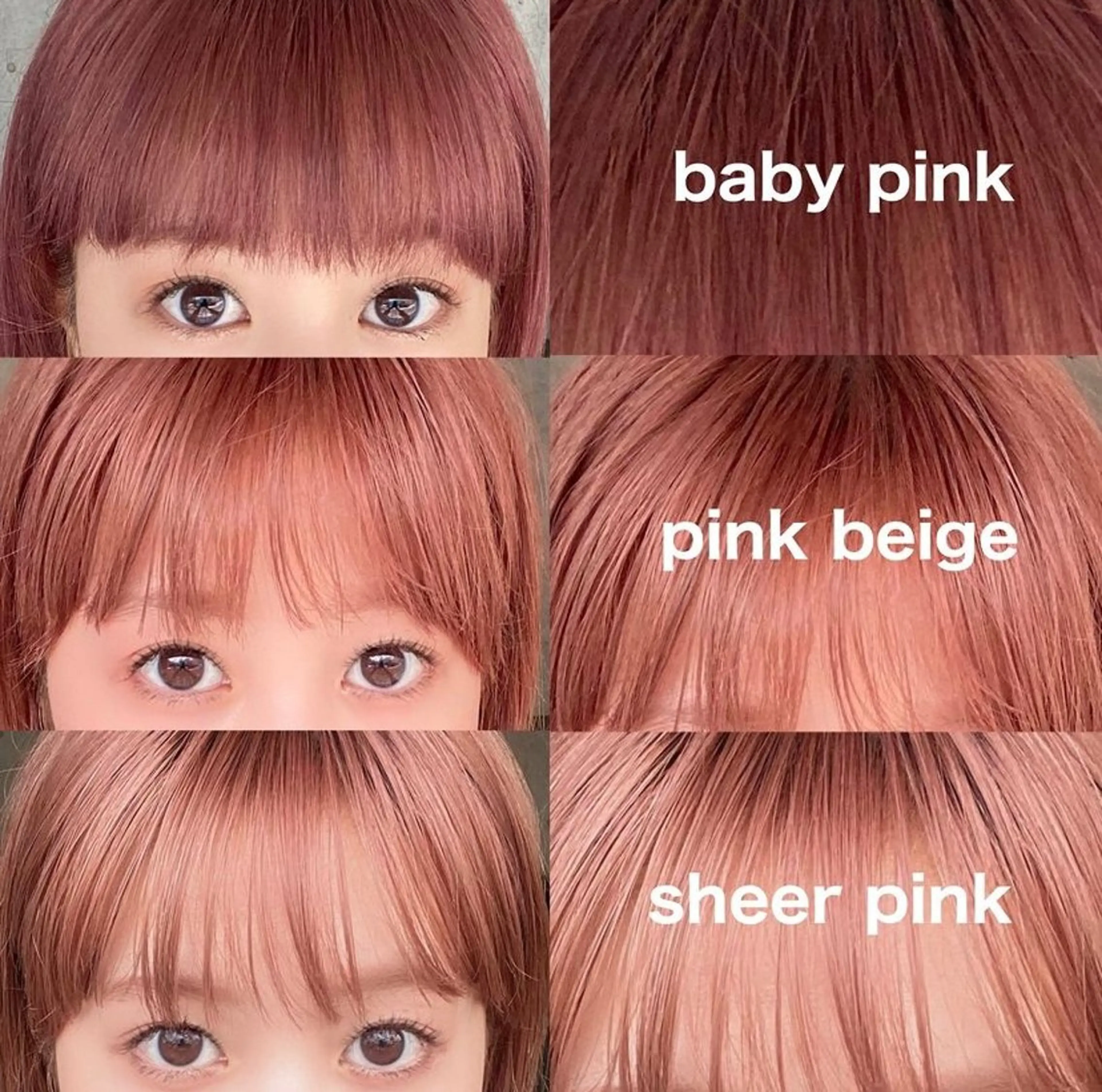 セミロング カラー ベージュカラー ピンクカラー ヘアカラー トリートメント shiori/暖色/ レイヤー/似合わせのヘアスタイル