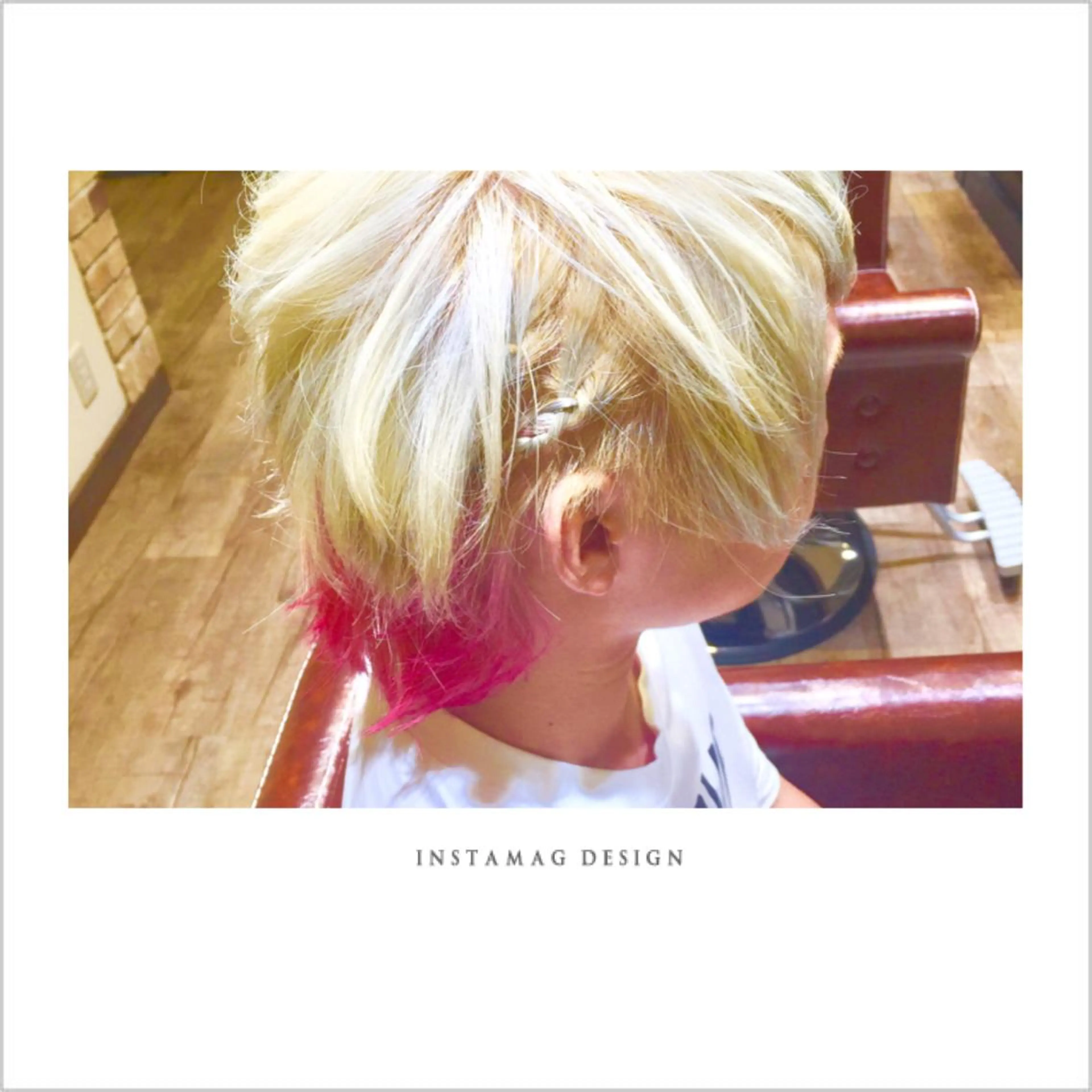 ショート カラー ブリーチ ハイトーンカラー Ly   hair（リーヘア）所属・Lyhair🦊🎀 AKIのヘアスタイル