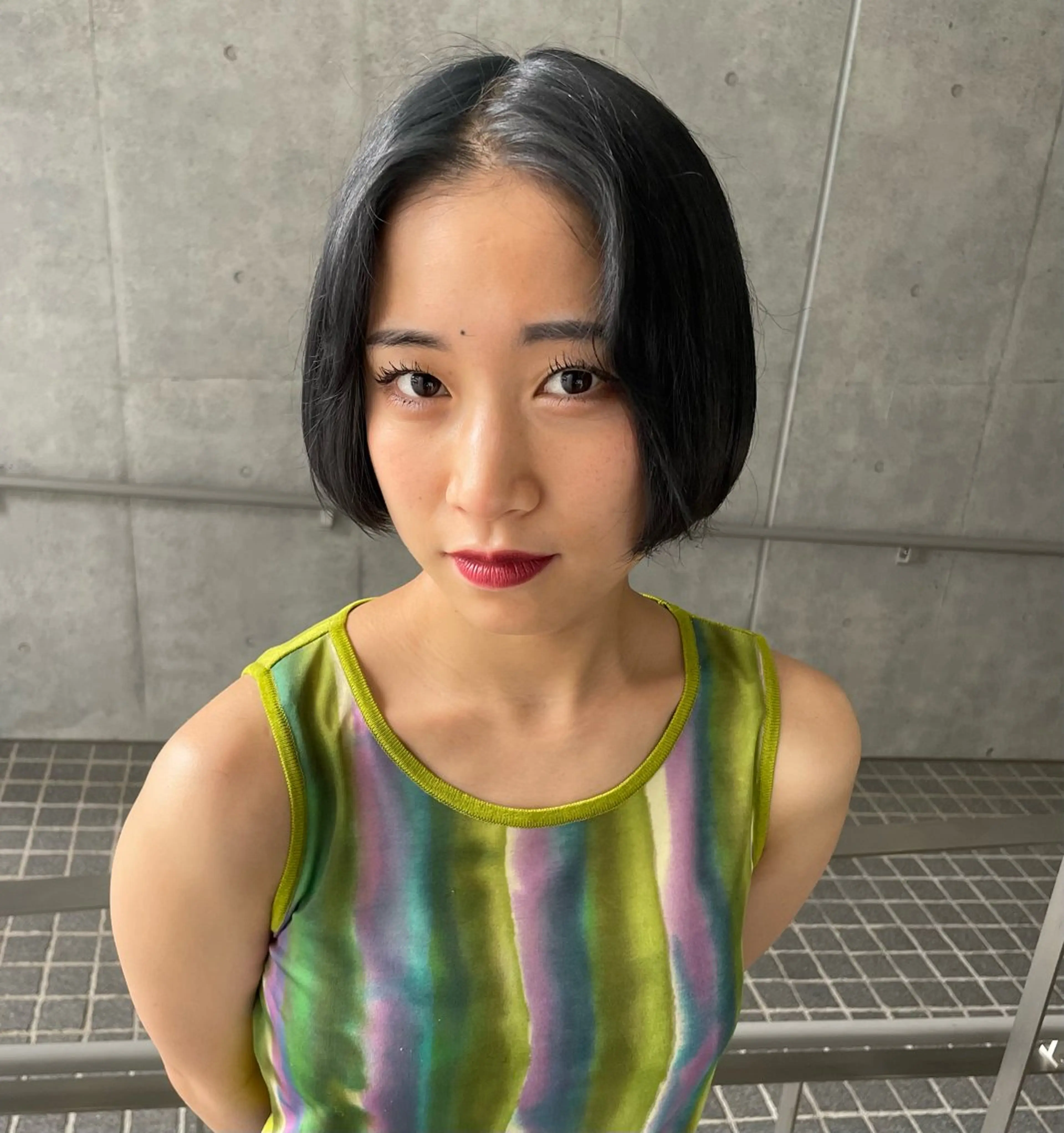 ショート 🌈メンズパーマ🌈 メンズカットアリサのヘアスタイル
