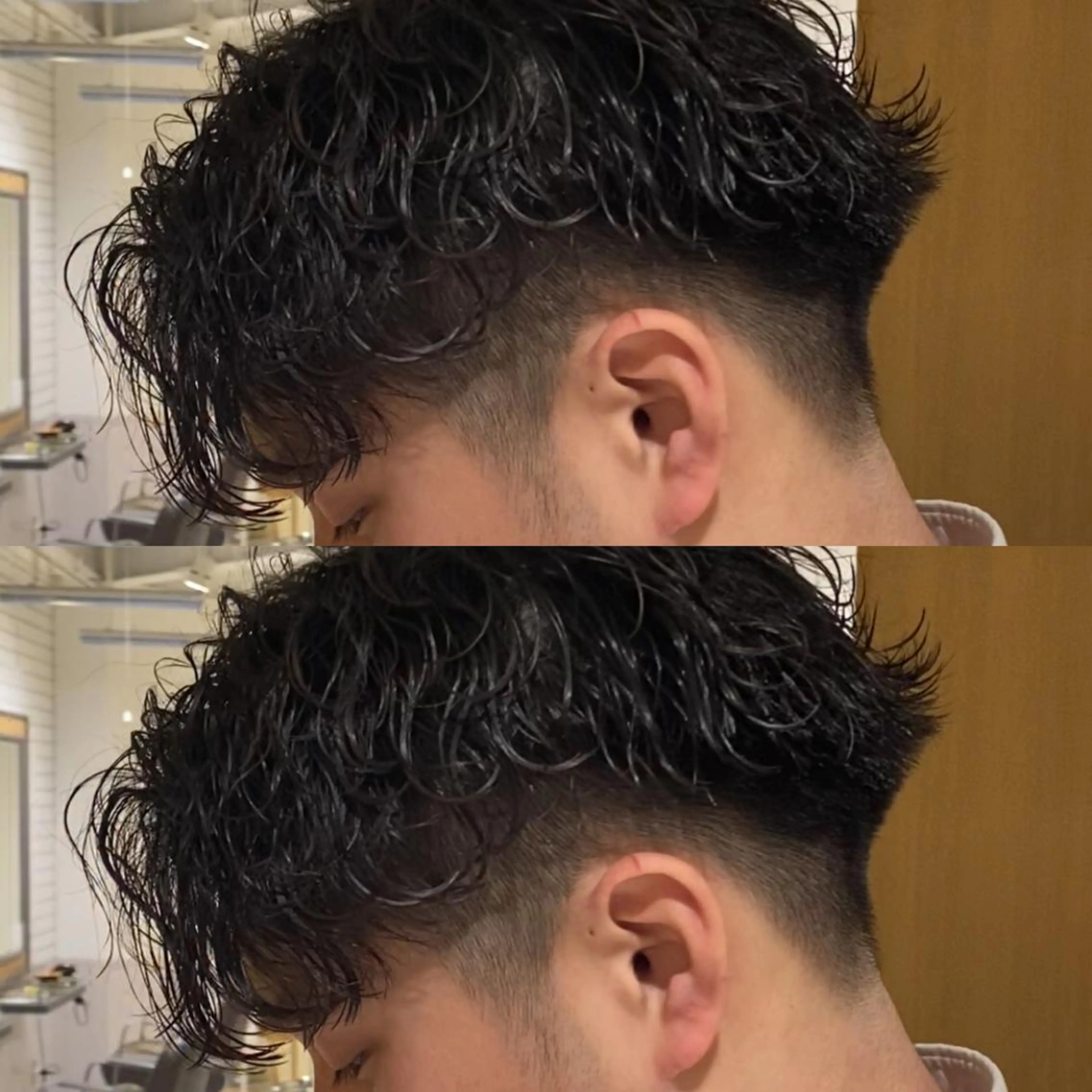 パーマ 神奈川大学最寄り白楽 三本松巧のヘアスタイル