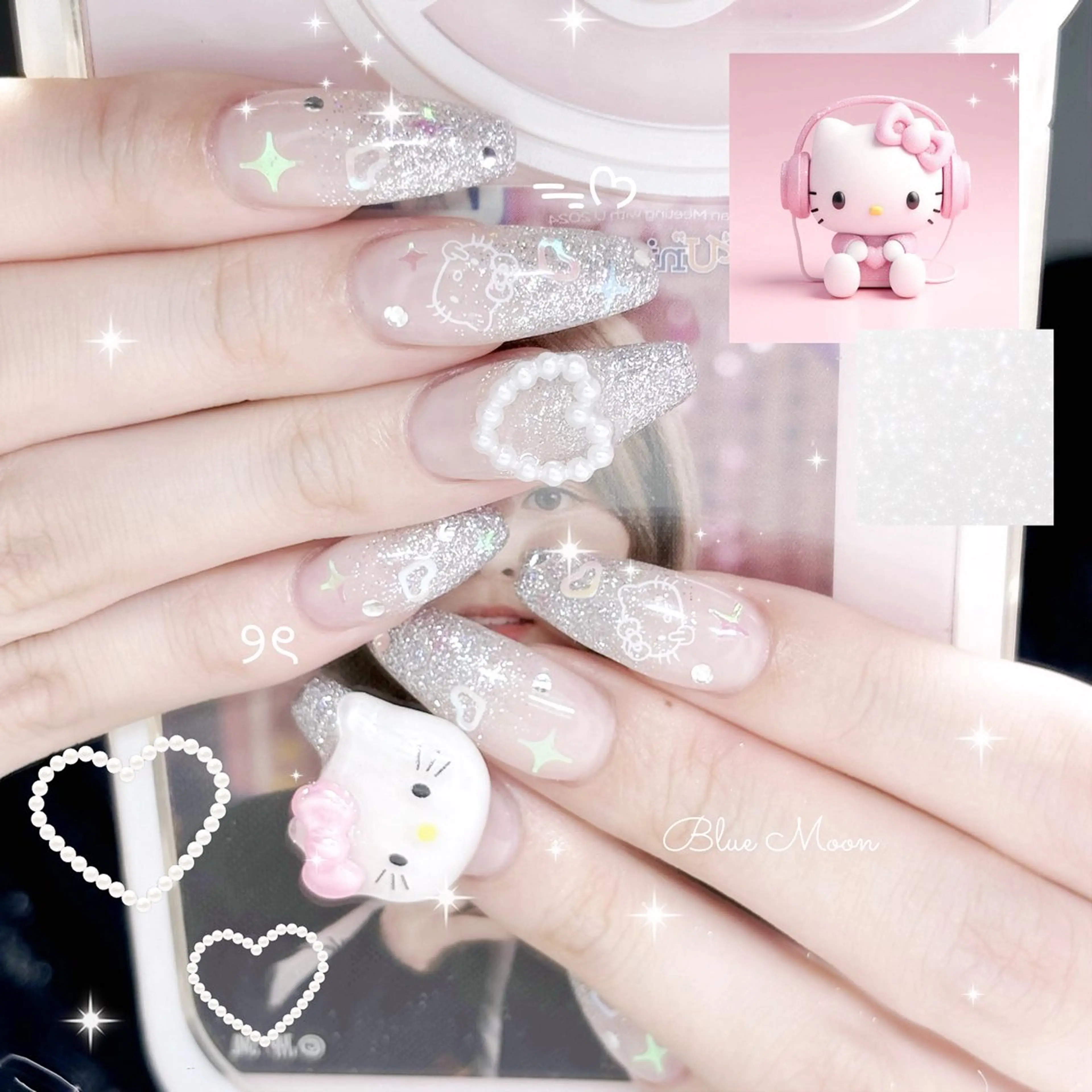 ネイル nail salon Blue Moonのネイルデザイン