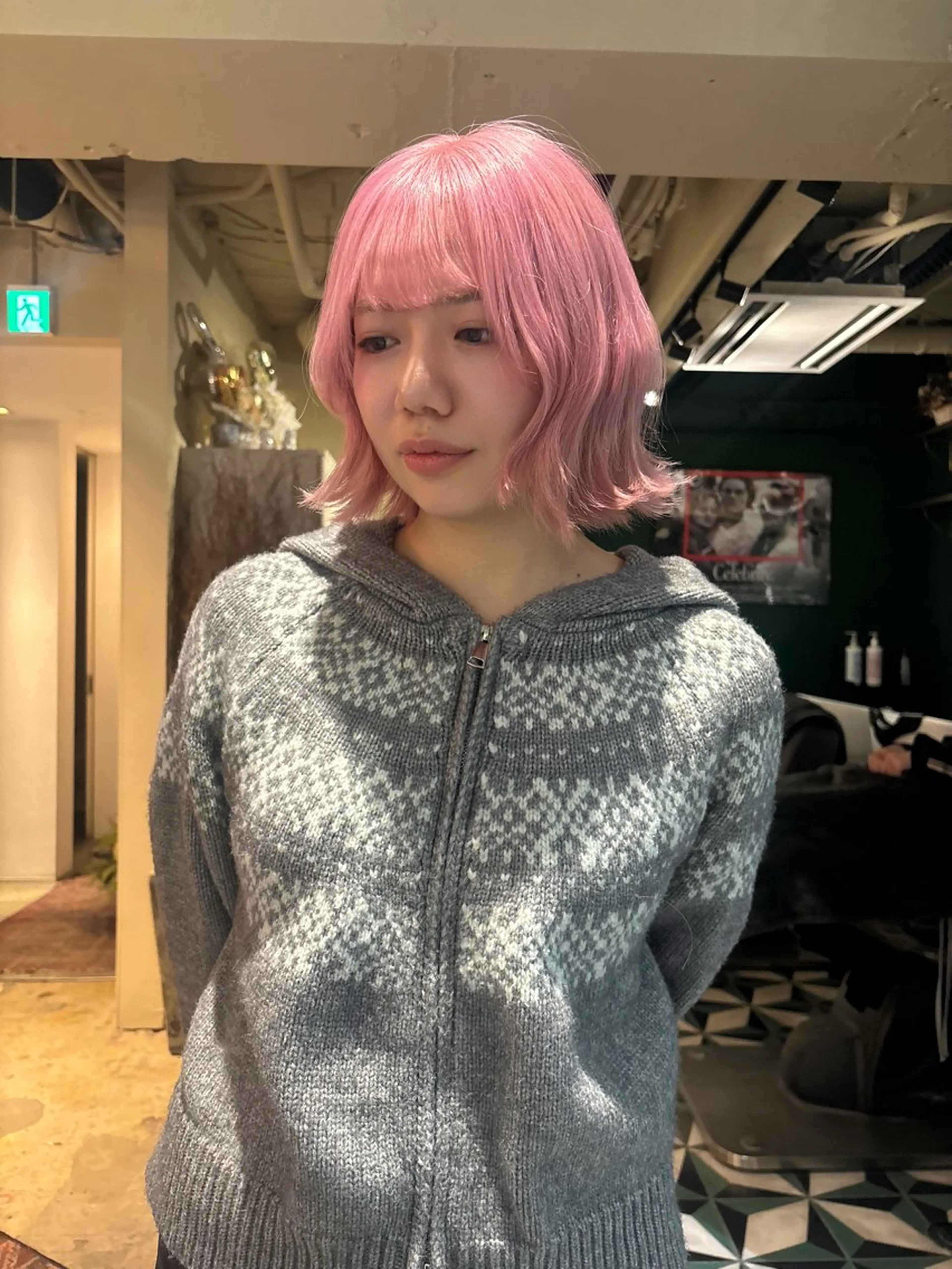 ショート カラー ヘアカラー ブリーチ/エクステ はしもと そな🫧のヘアスタイル