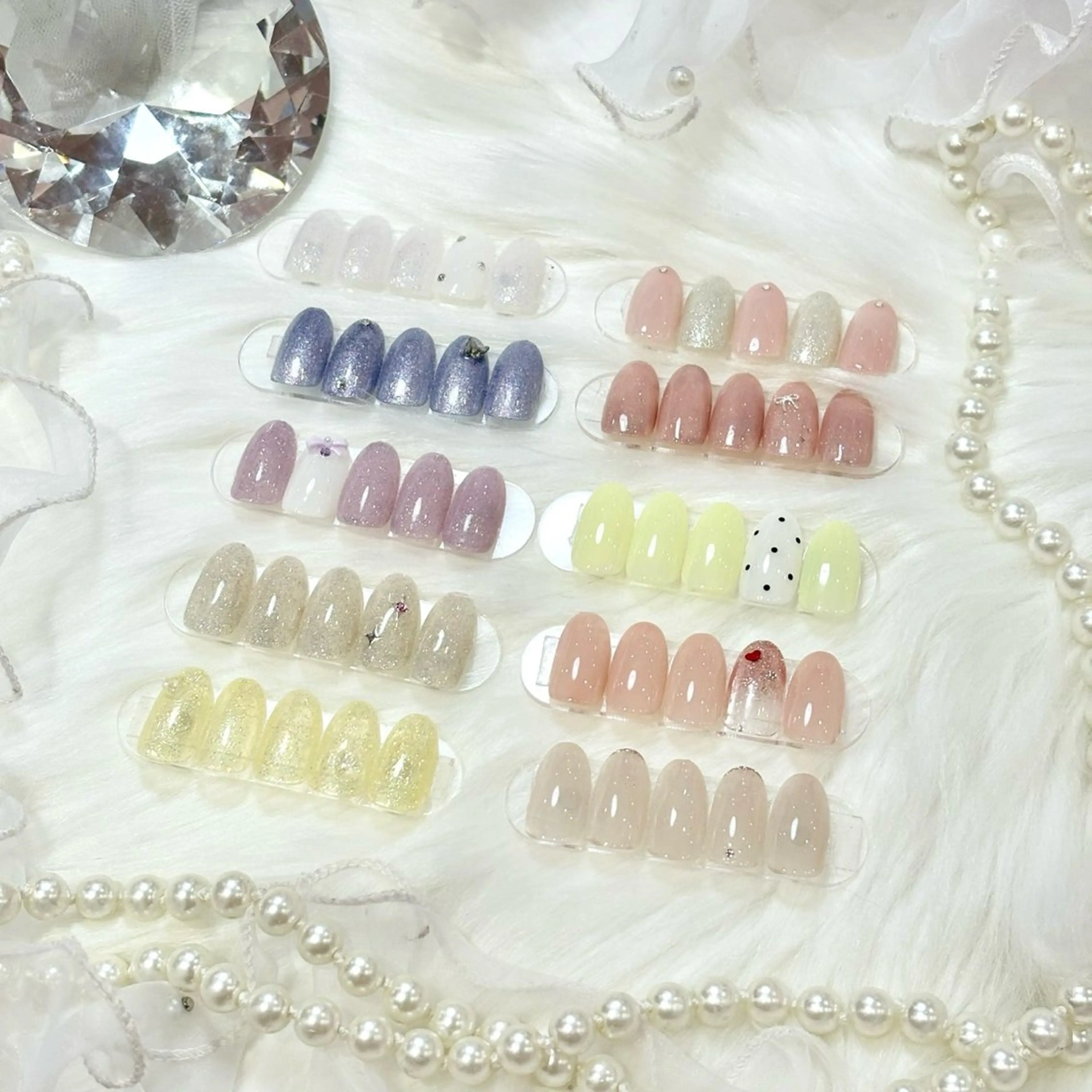 ネイル シンプルネイル ハンドネイル WISTERIA rinonのネイルデザイン