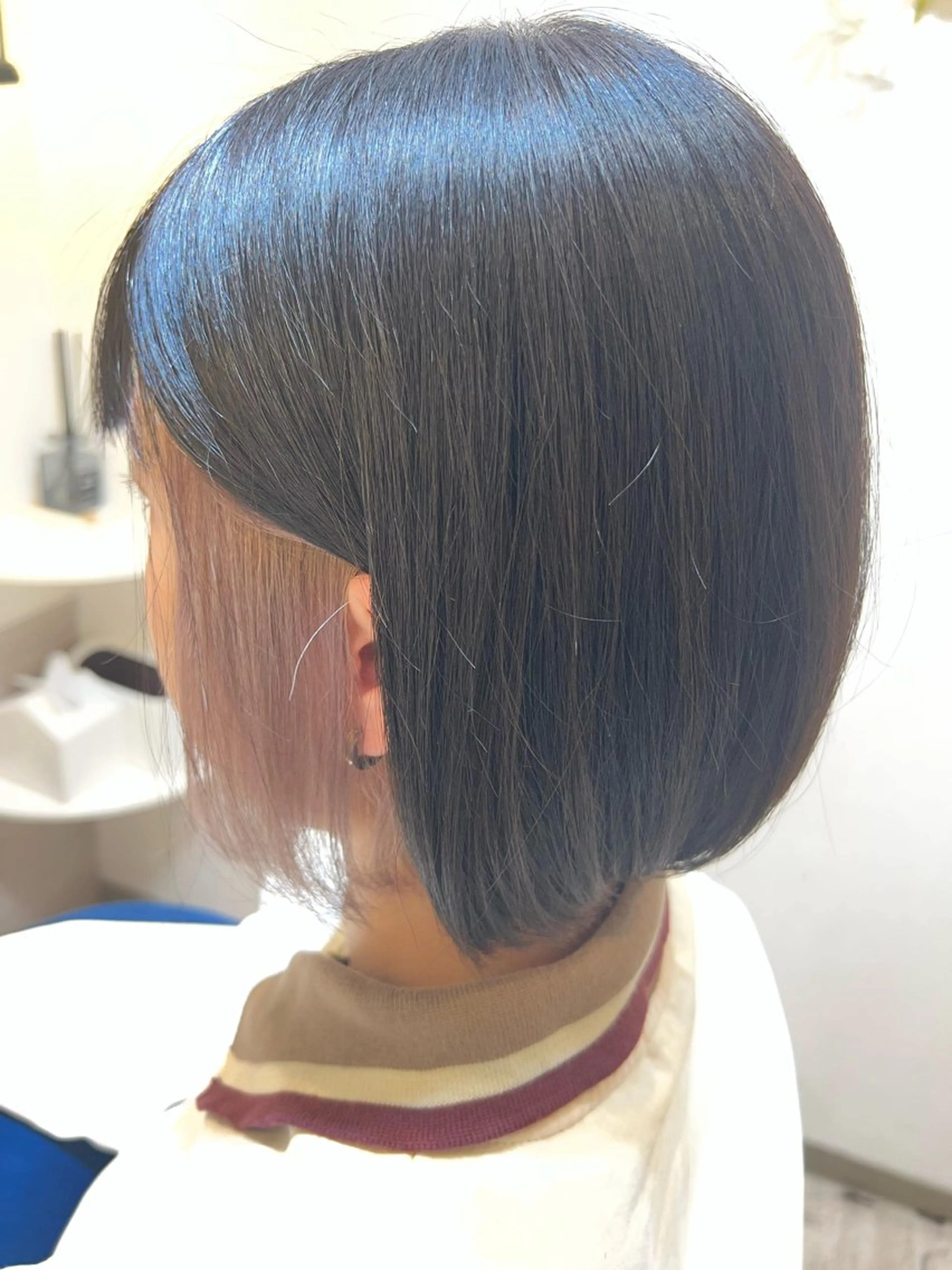 ミディアム カット ヘアカラー トリートメント 🌕酸性縮毛矯正 高野竜🌕のヘアスタイル