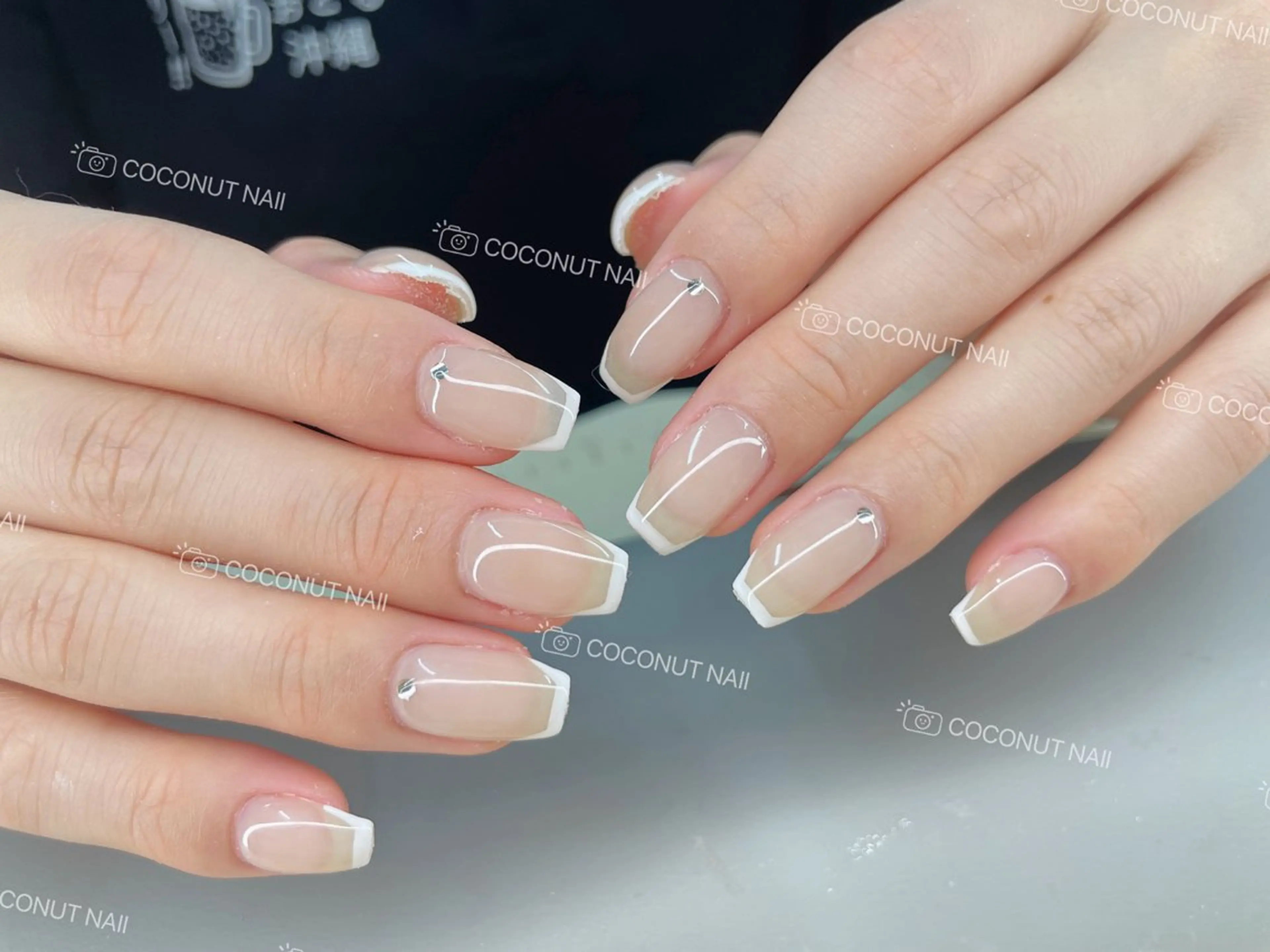 ネイル ハンドネイル 神田 ココナッツのネイルデザイン