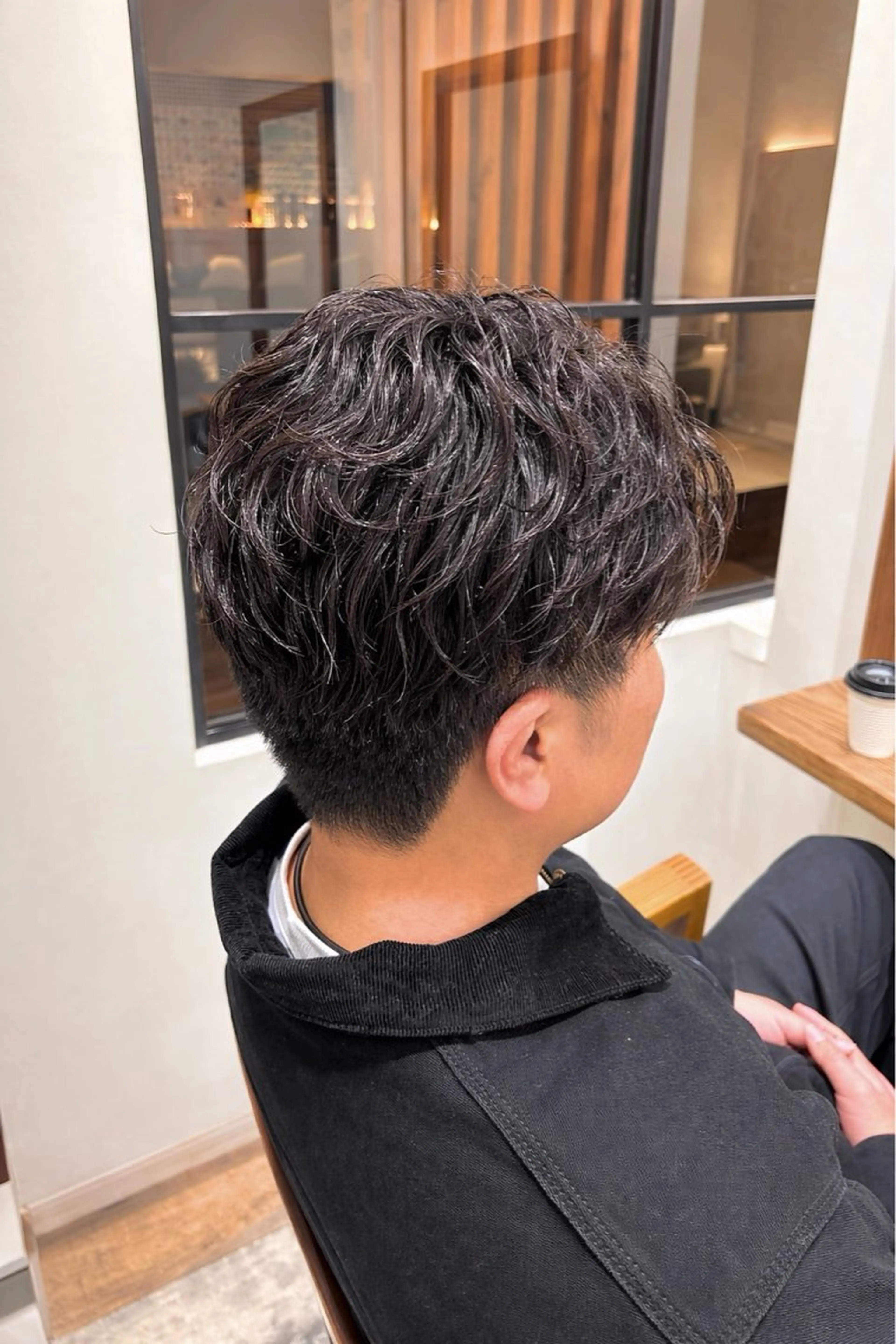 【men'sプラン】カット✖️パーマ¥10000→¥9000の写真